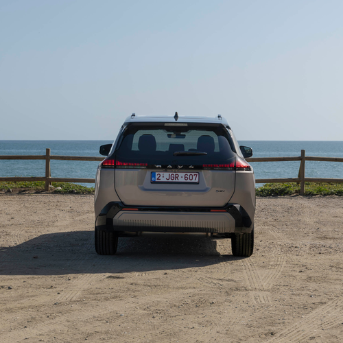 2026 Toyota RAV4 PHEV European Version Rear View
