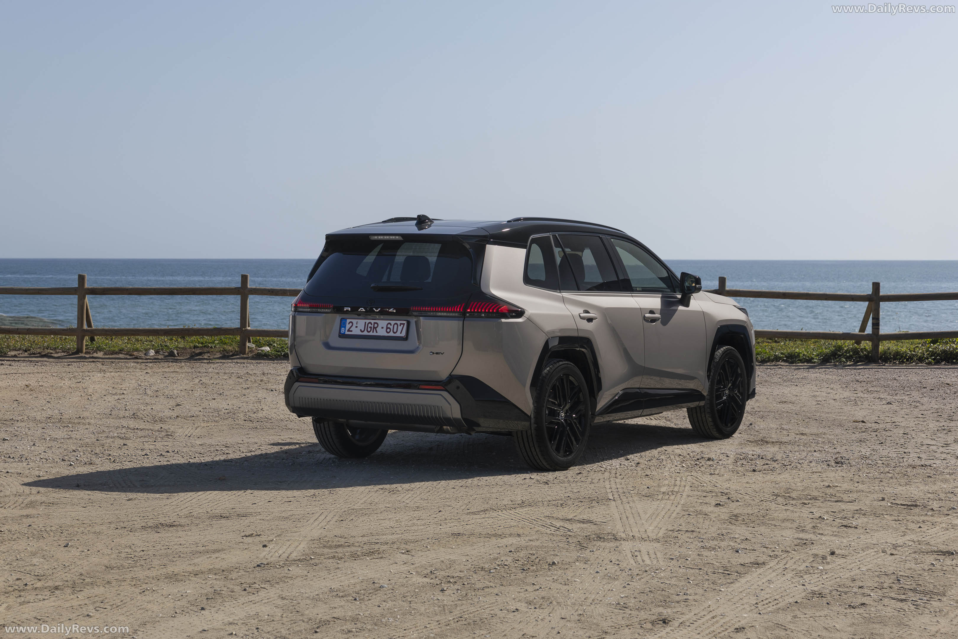 2026 Toyota RAV4 PHEV European Version Rear View