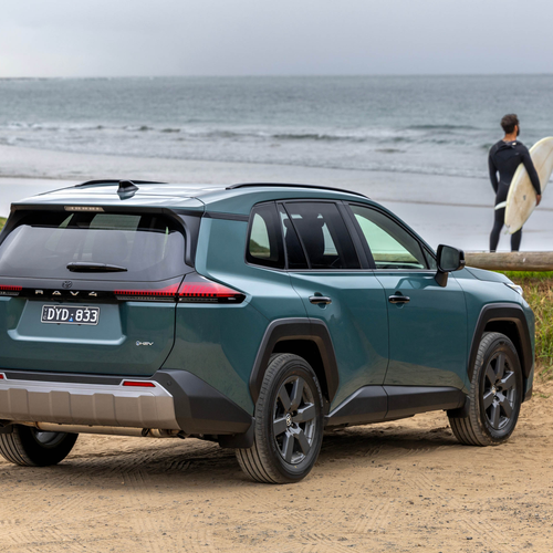 2026 Toyota RAV4 Edge Rear View