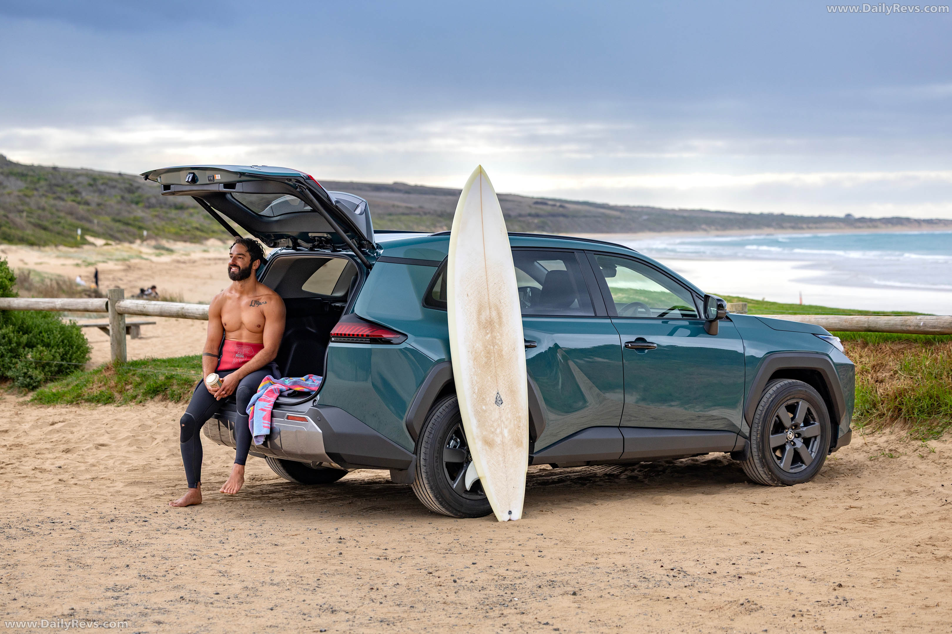2026 Toyota RAV4 Edge Rear View