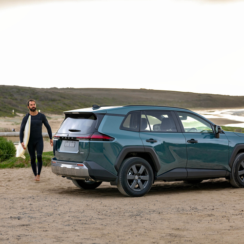 2026 Toyota RAV4 Edge Rear View