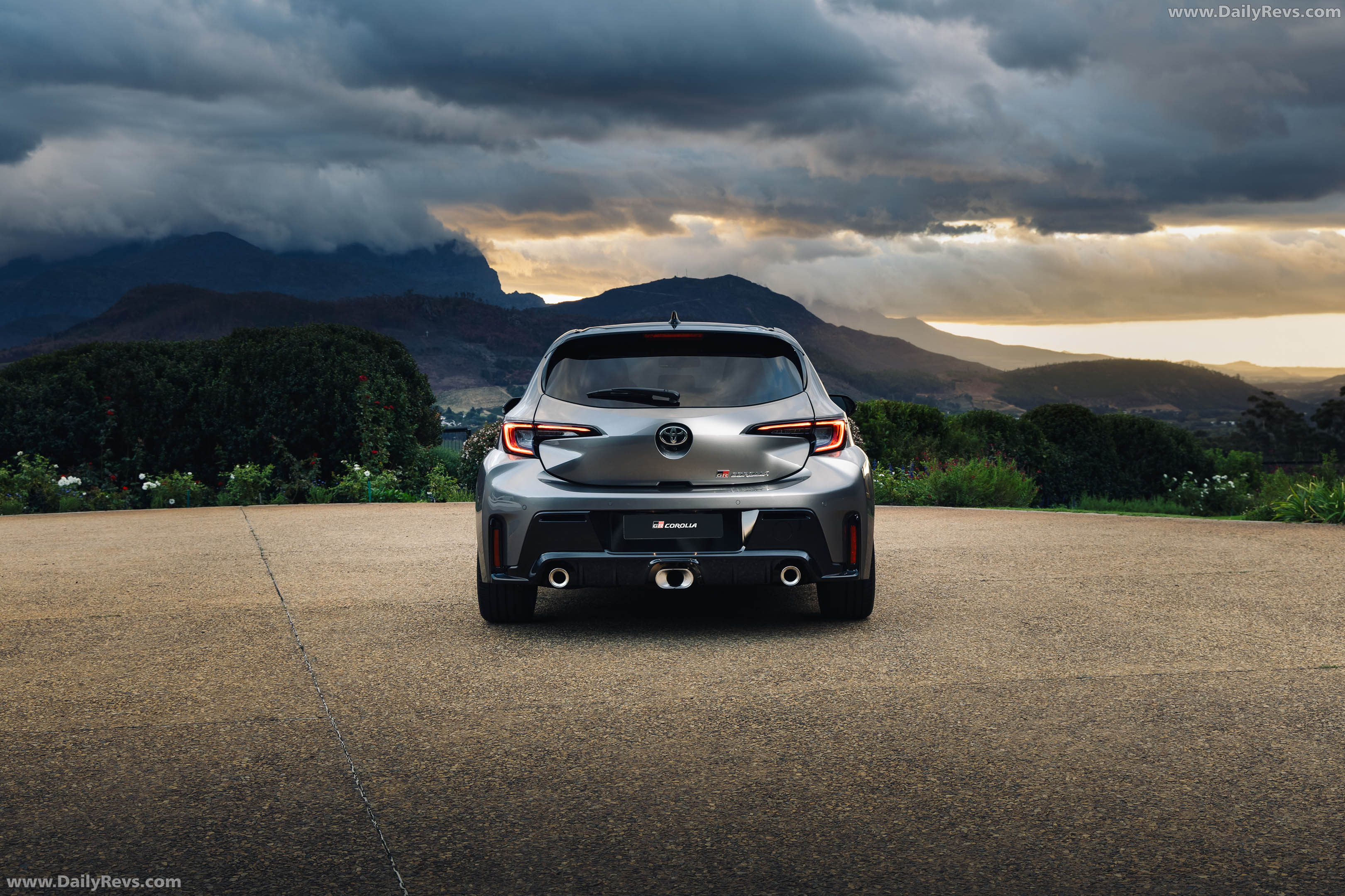 2026 Toyota GR Corolla 8AT Rear View