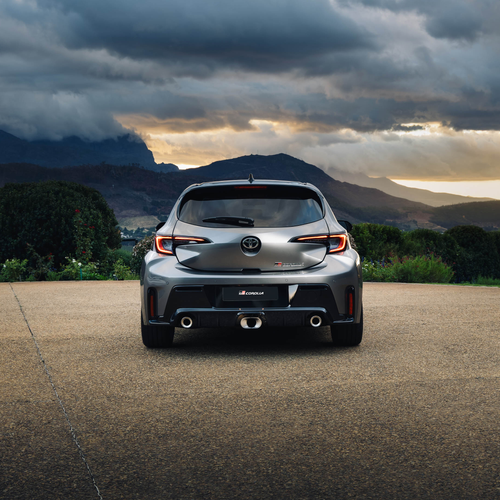 2026 Toyota GR Corolla 8AT Rear View
