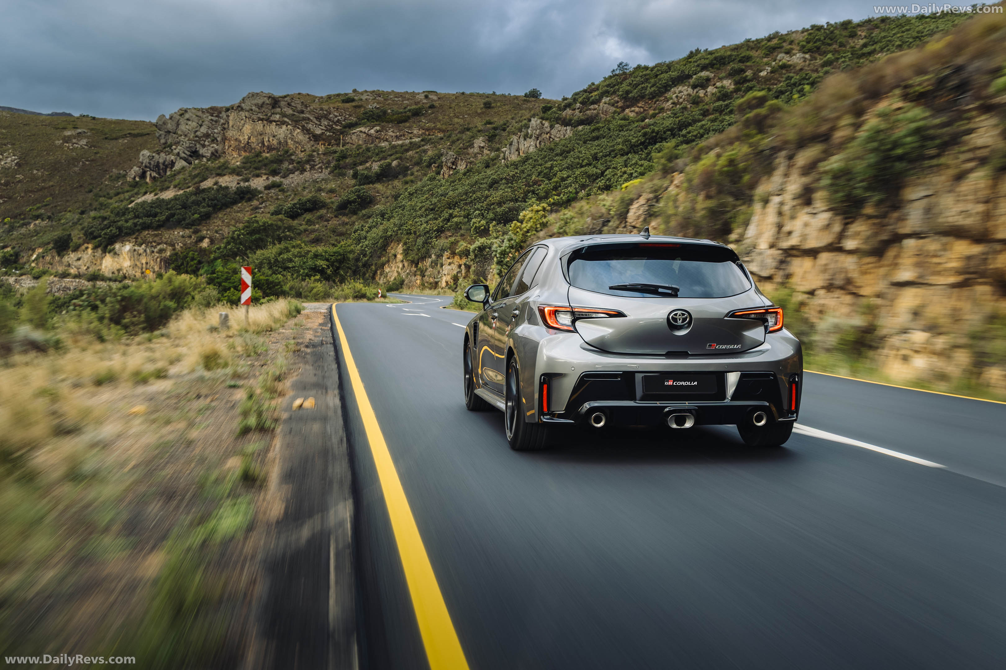 2026 Toyota GR Corolla 8AT Rear View