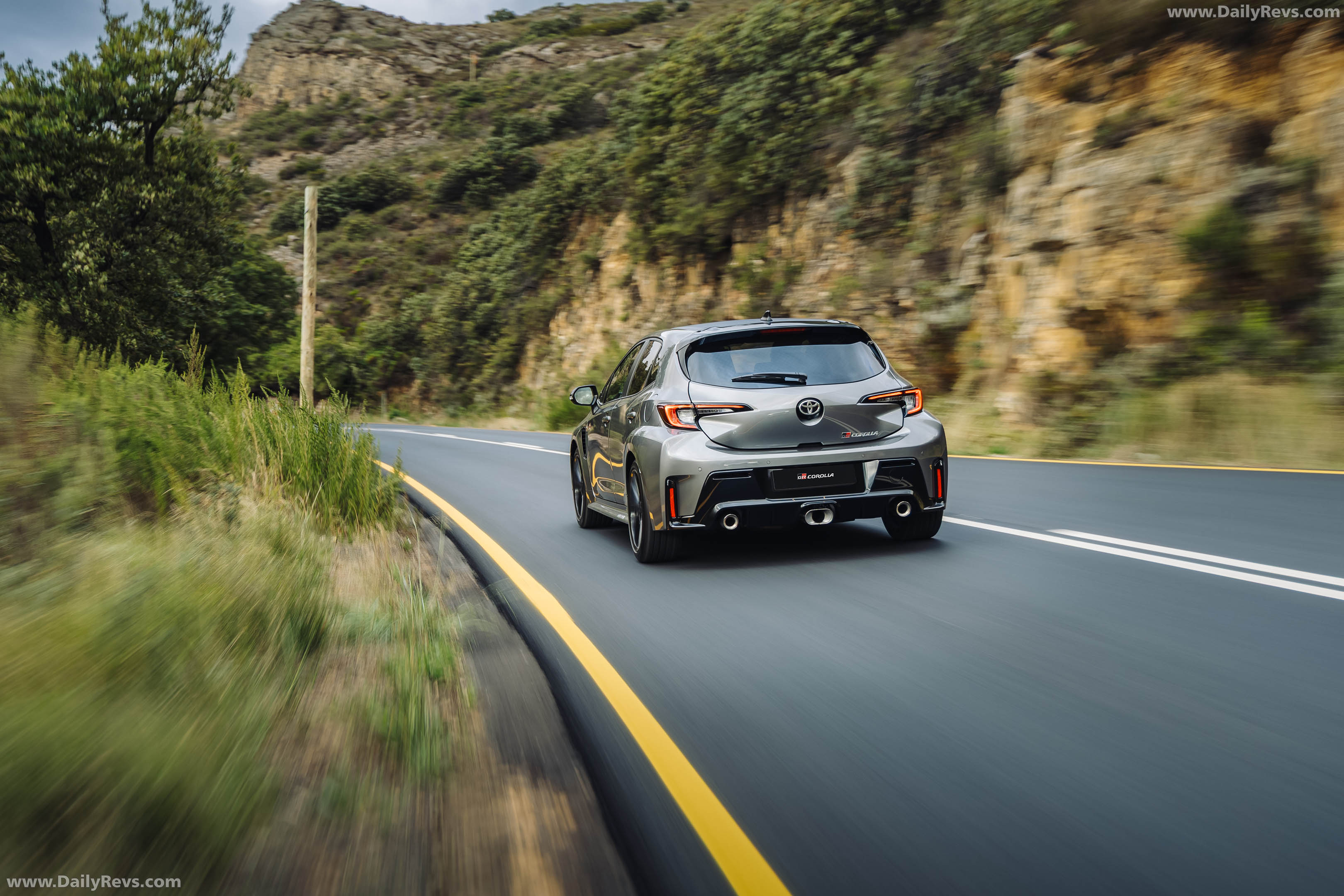 2026 Toyota GR Corolla 8AT Rear View
