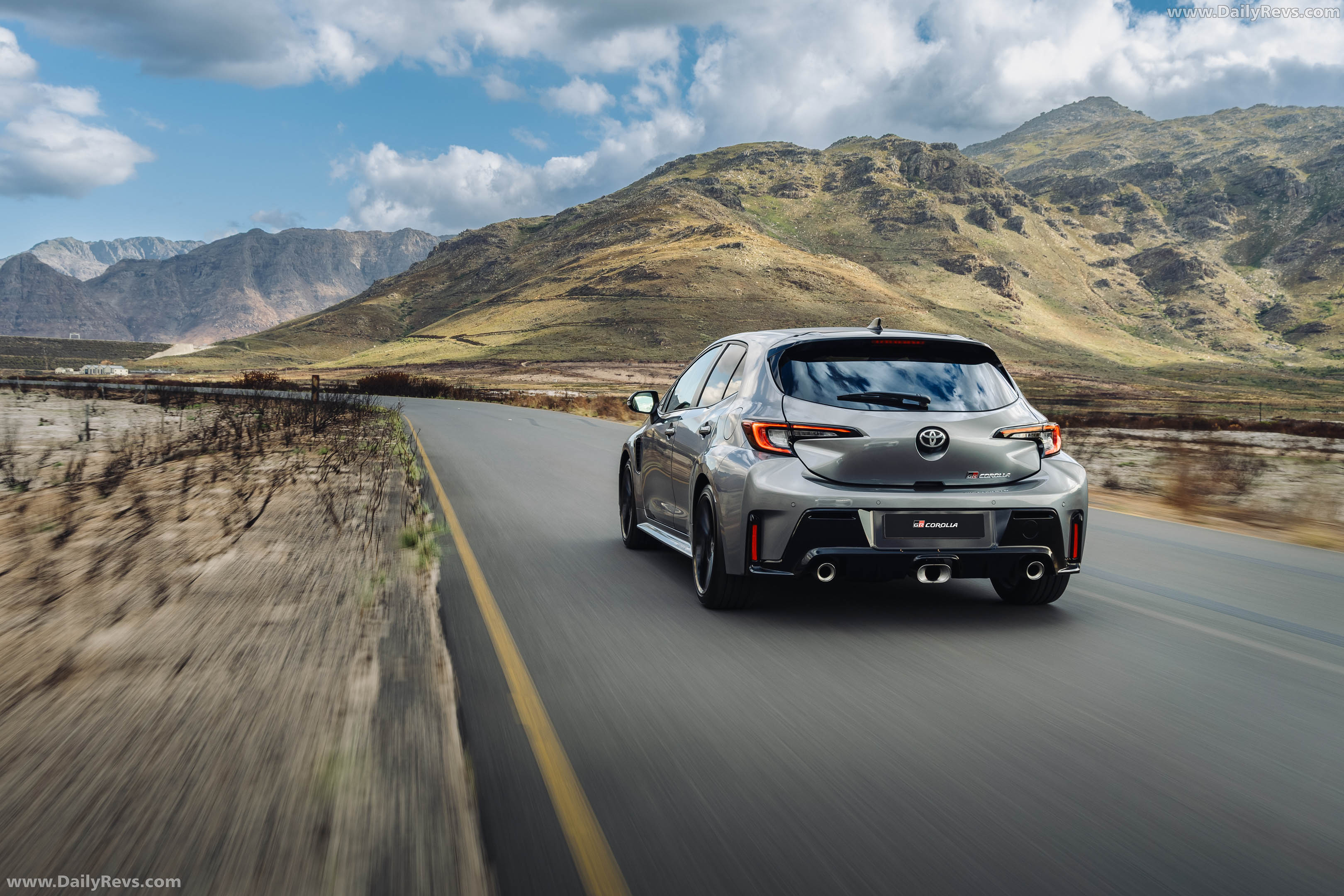 2026 Toyota GR Corolla 8AT Rear View