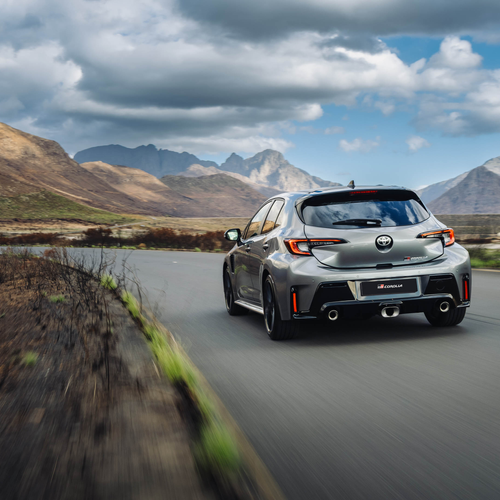 2026 Toyota GR Corolla 8AT Rear View