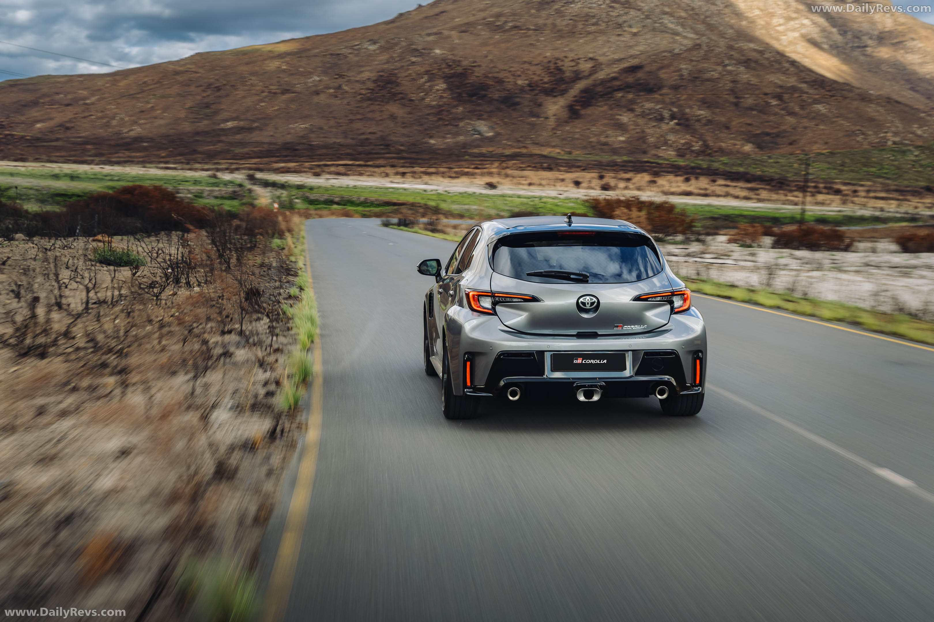 2026 Toyota GR Corolla 8AT Rear View