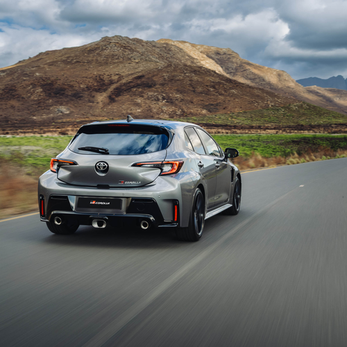 2026 Toyota GR Corolla 8AT Rear View