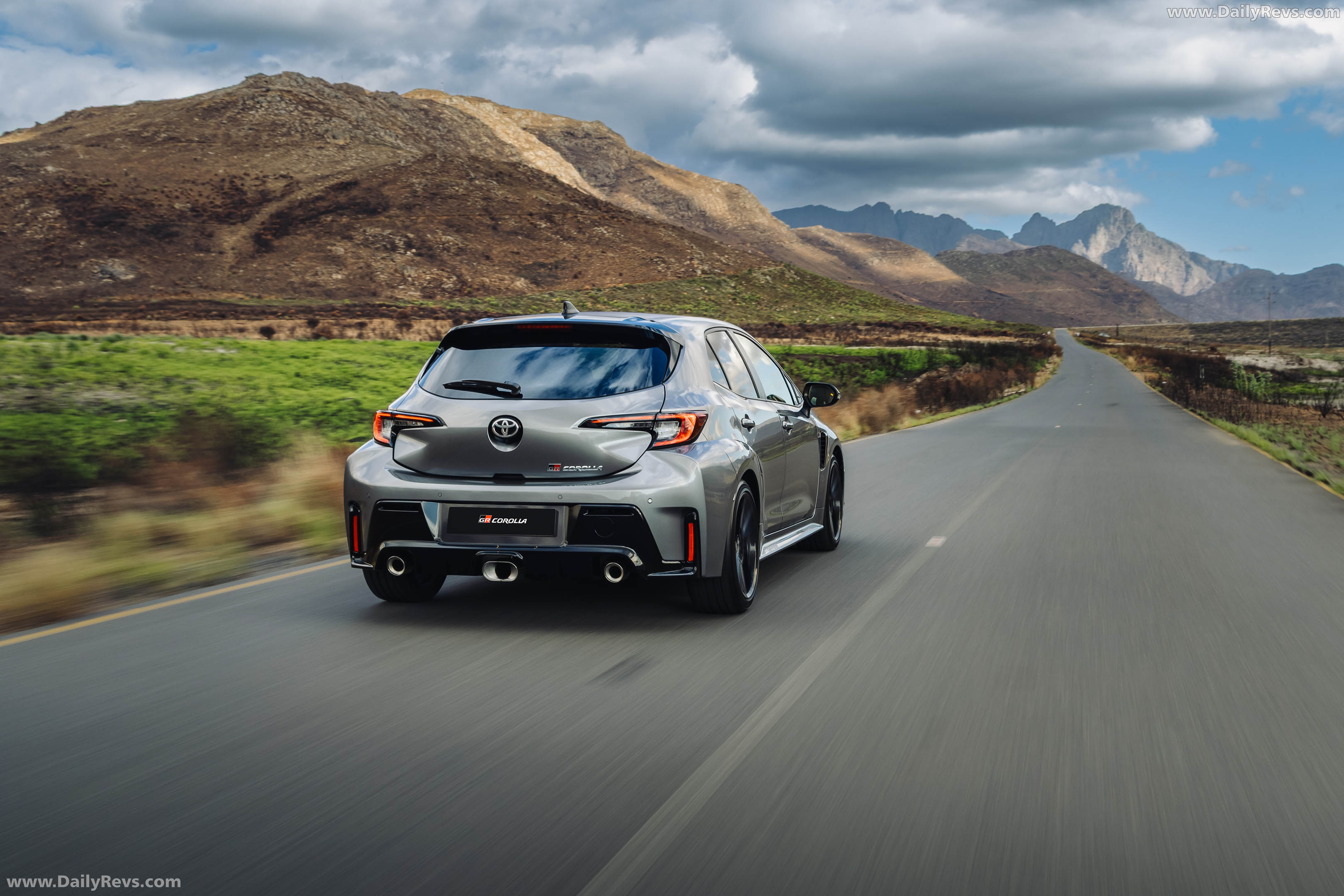 2026 Toyota GR Corolla 8AT Rear View