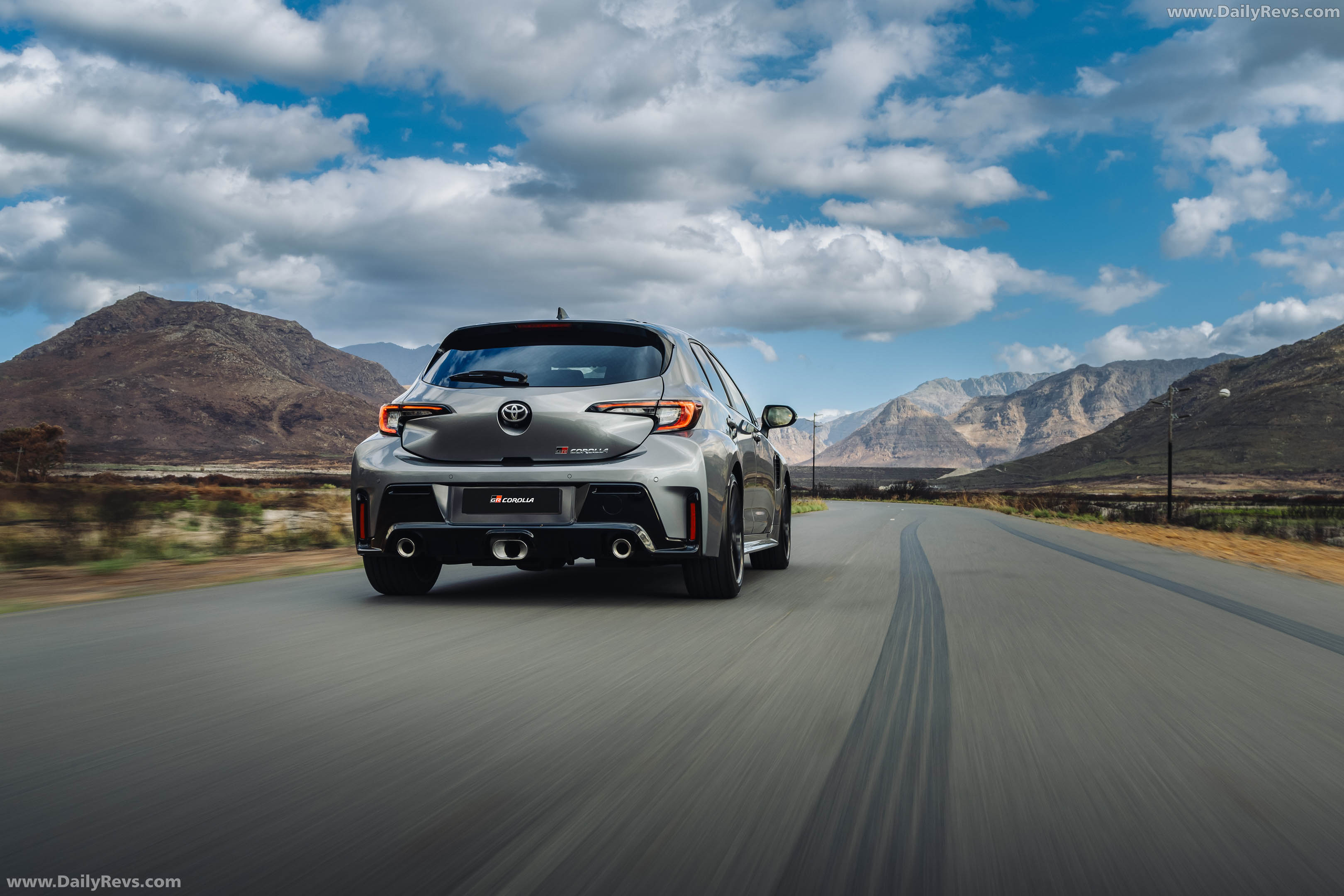 2026 Toyota GR Corolla 8AT Rear View