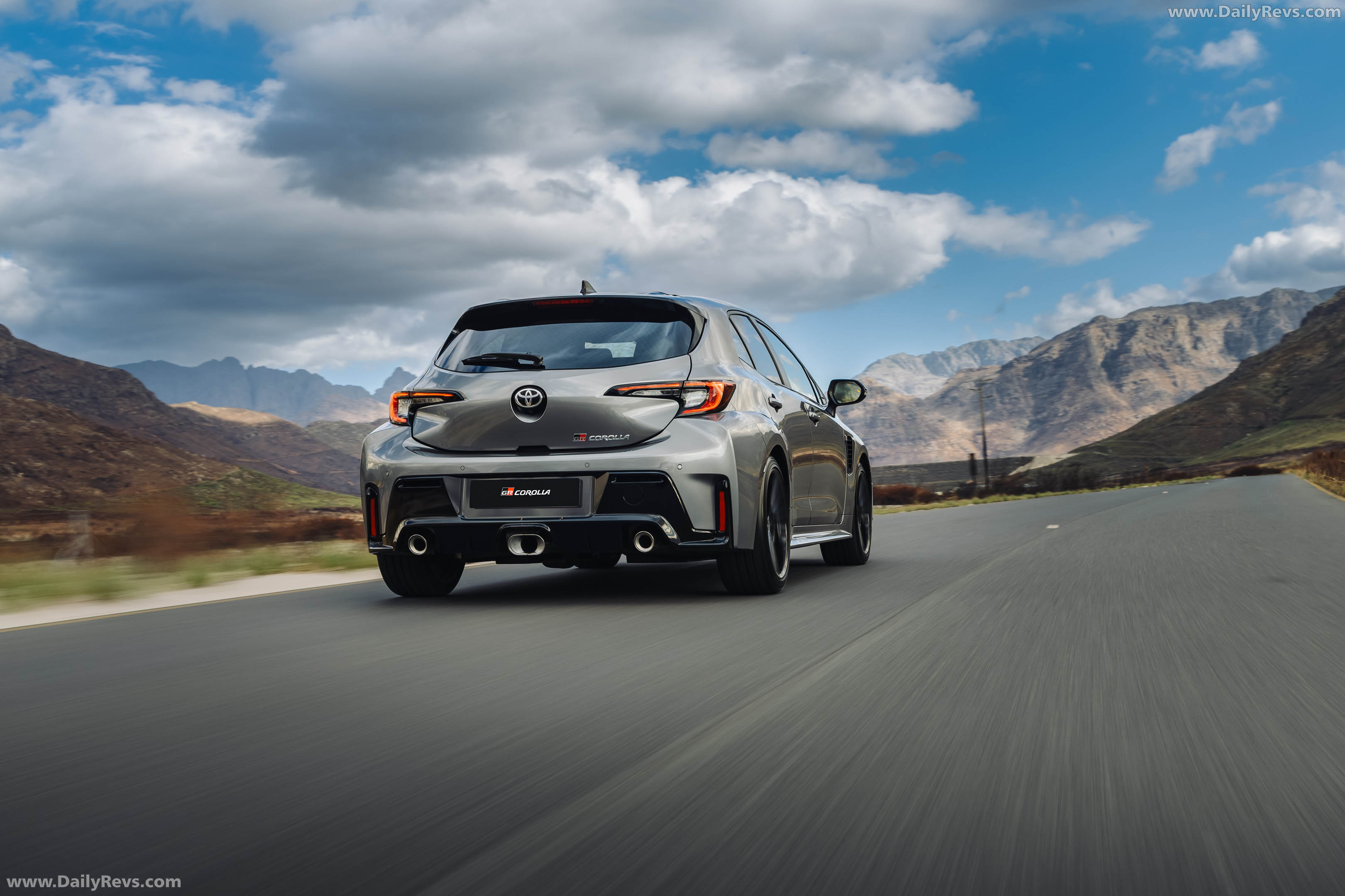 2026 Toyota GR Corolla 8AT Rear View