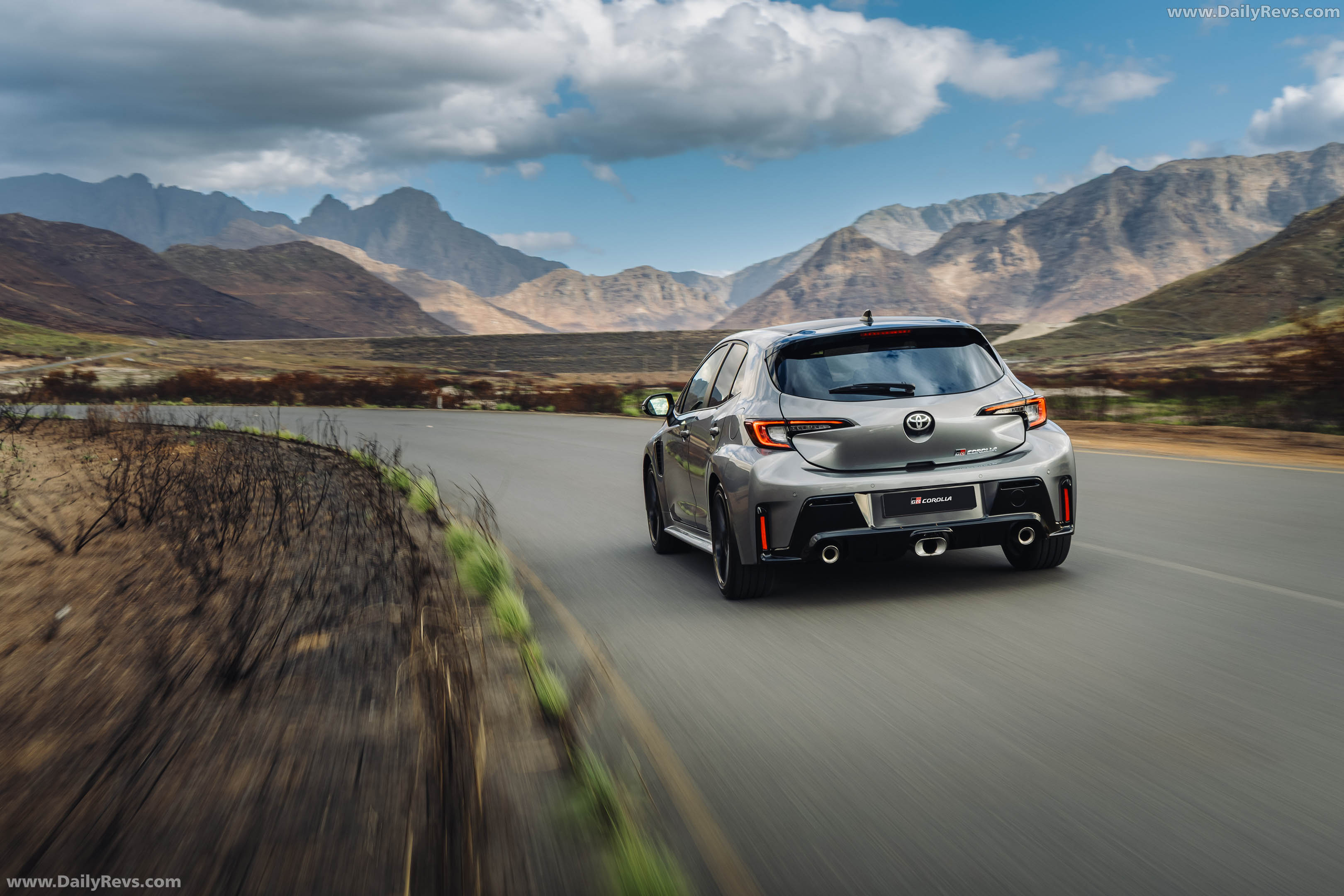 2026 Toyota GR Corolla 8AT Rear View