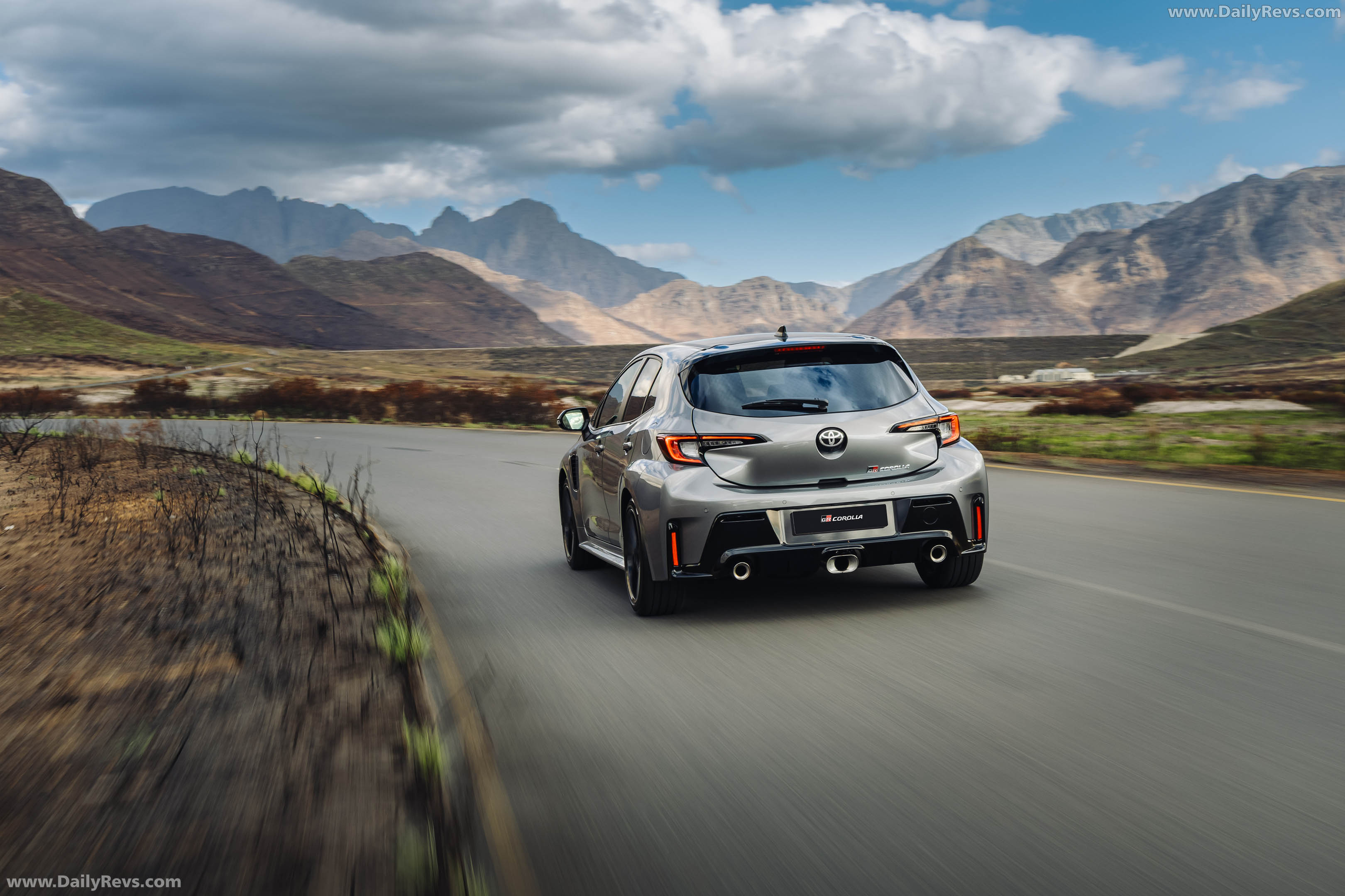 2026 Toyota GR Corolla 8AT Rear View