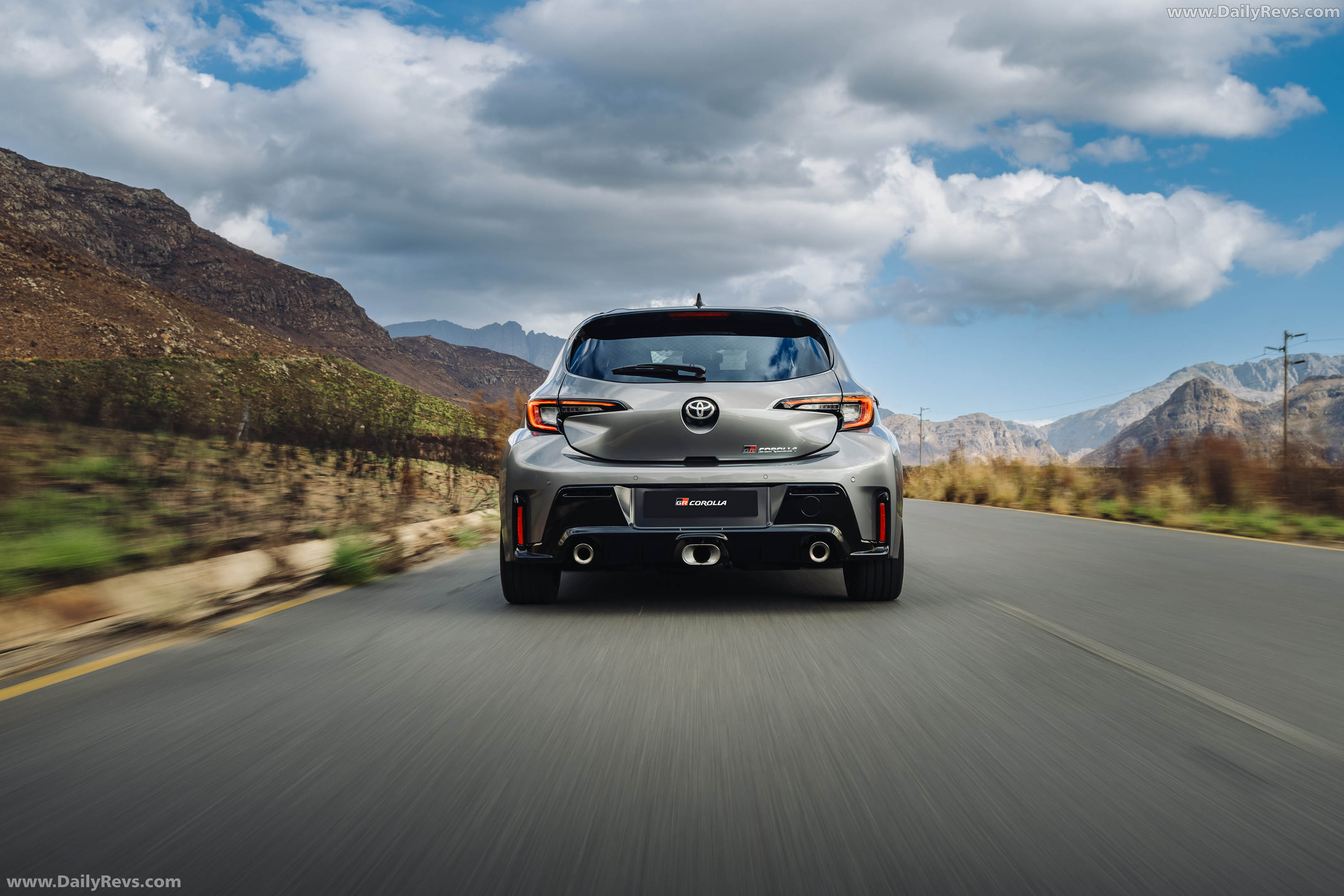 2026 Toyota GR Corolla 8AT Rear View