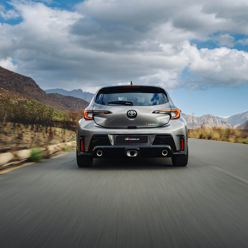 2026 Toyota GR Corolla 8AT Rear View