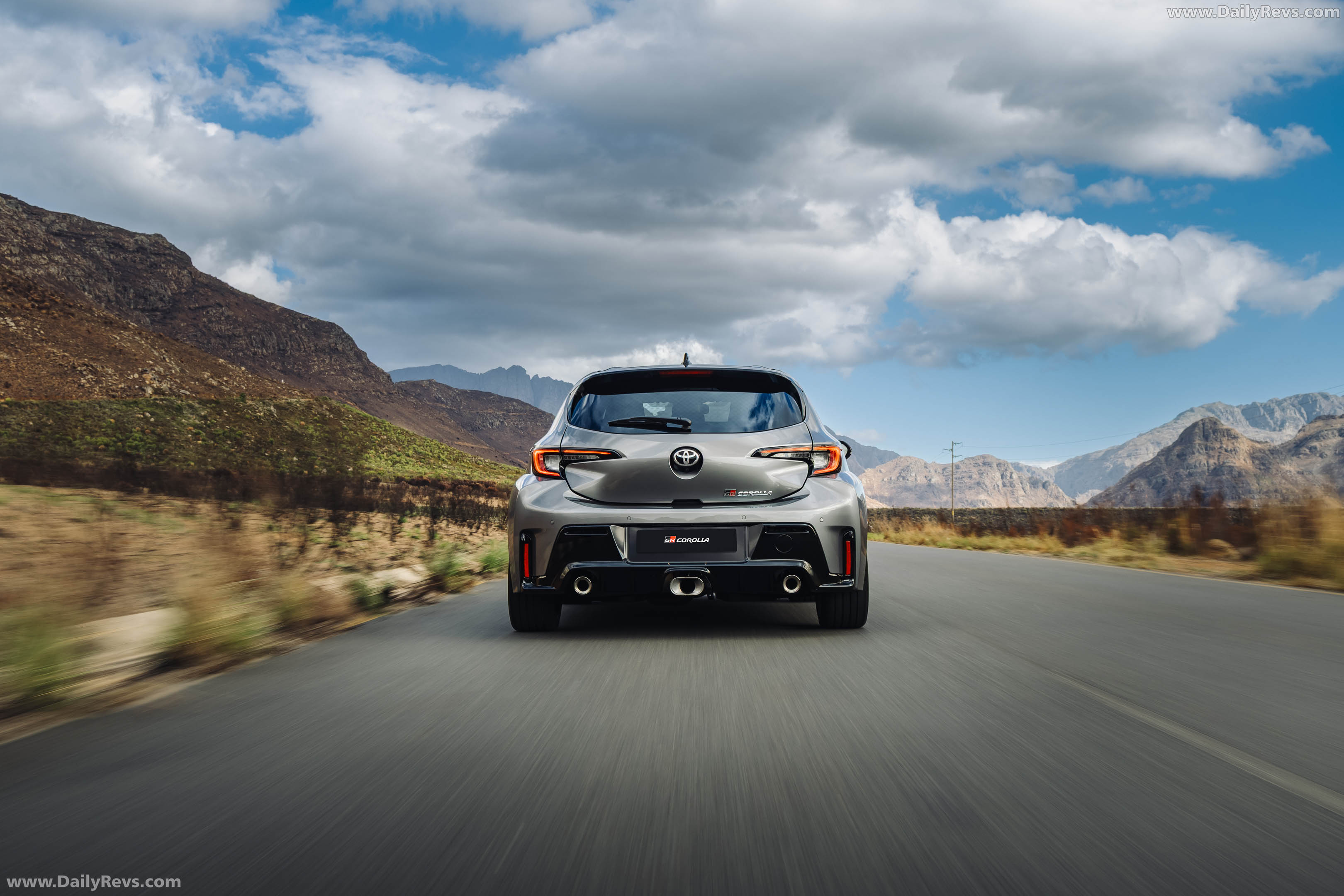 2026 Toyota GR Corolla 8AT Rear View