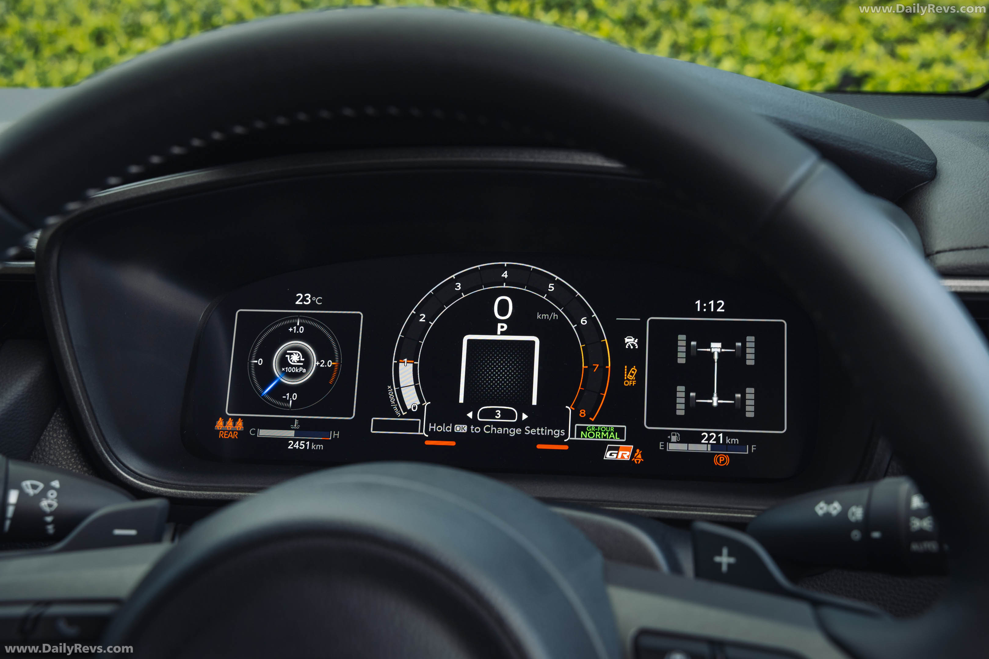 2026 Toyota GR Corolla 8AT Interior