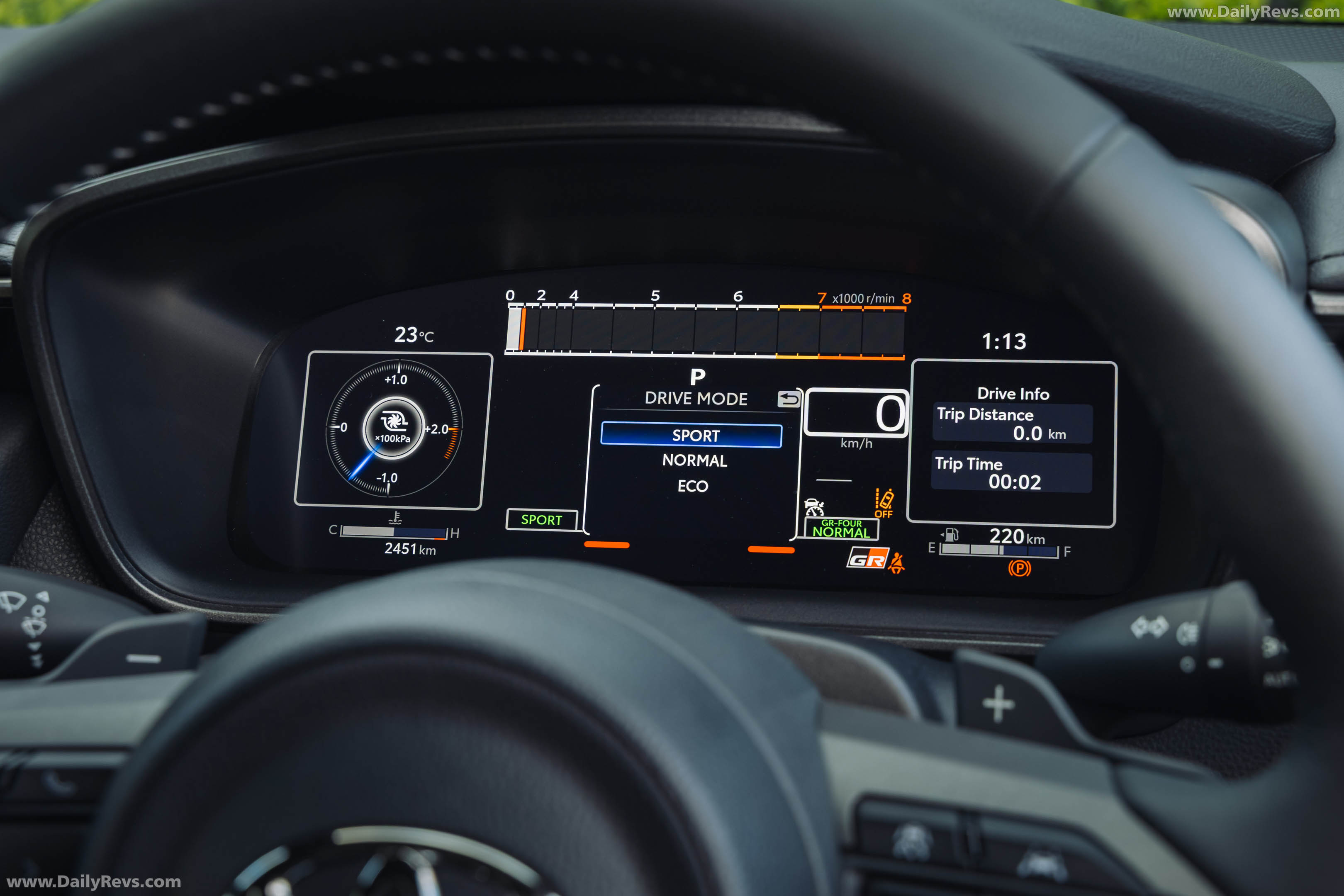 2026 Toyota GR Corolla 8AT Interior