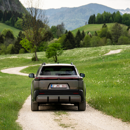 2026 Toyota bZ4X Touring AWD Rear View