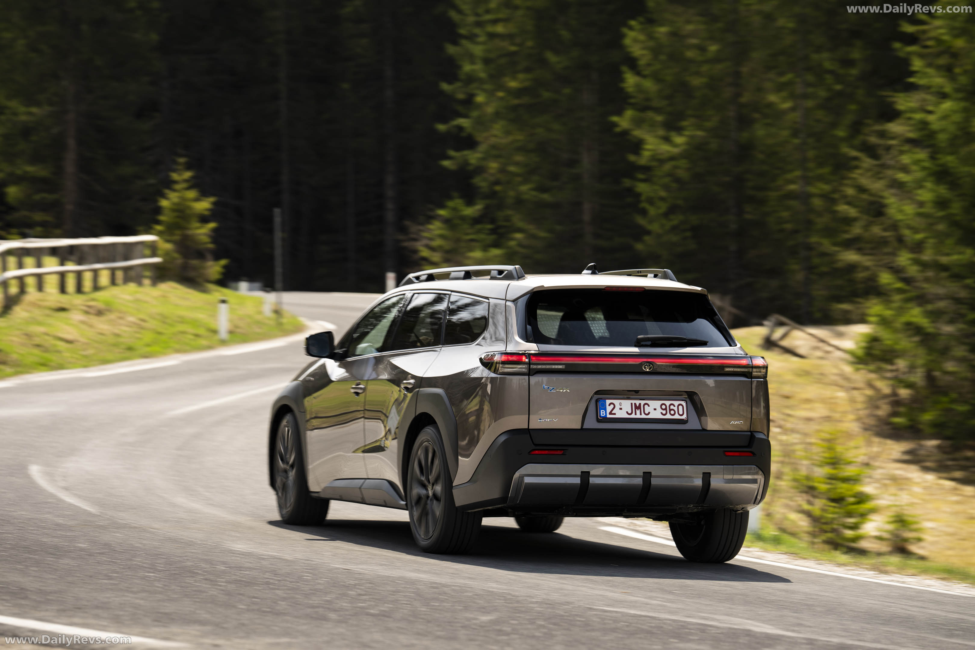 2026 Toyota bZ4X Touring AWD Rear View
