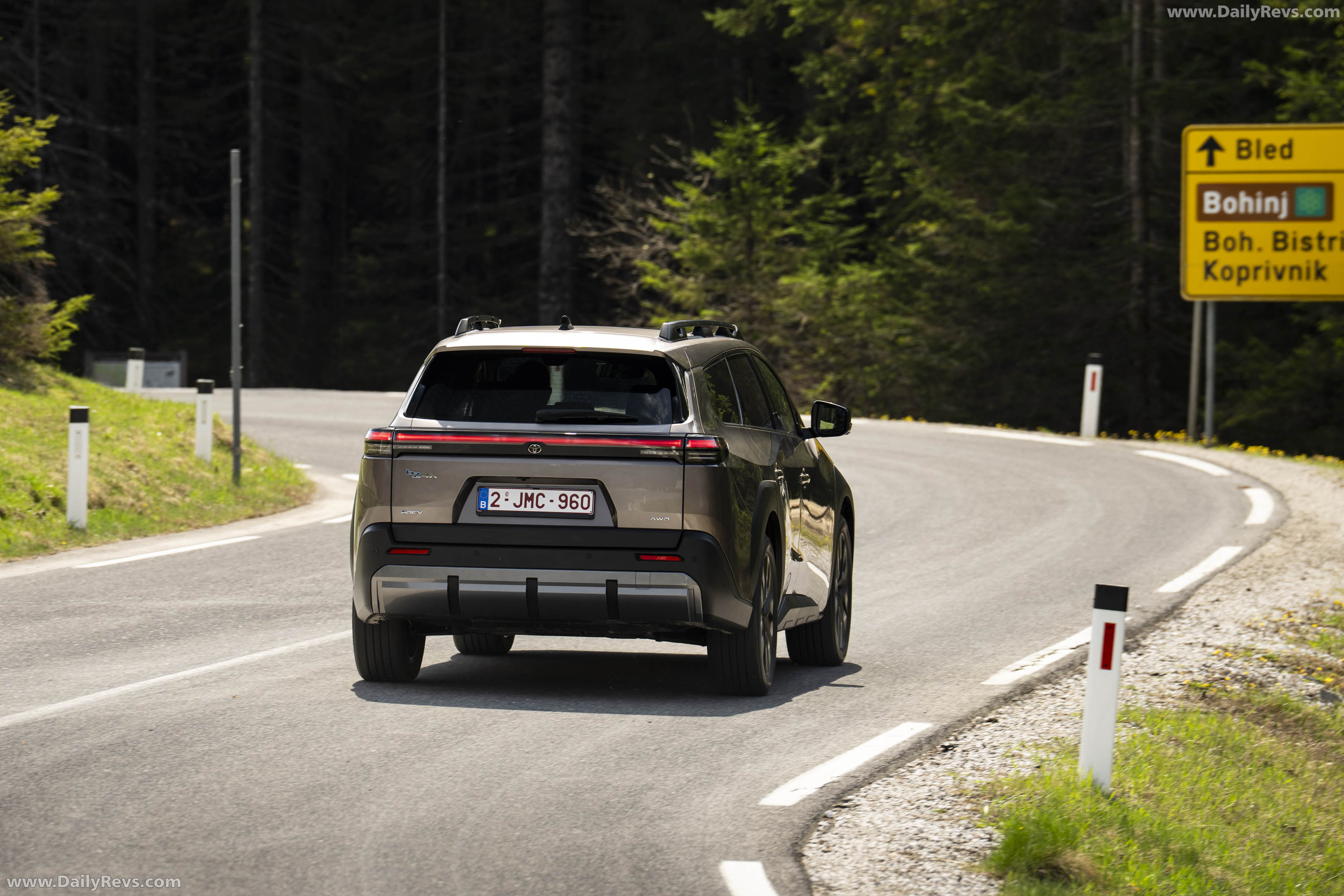 2026 Toyota bZ4X Touring AWD Rear View