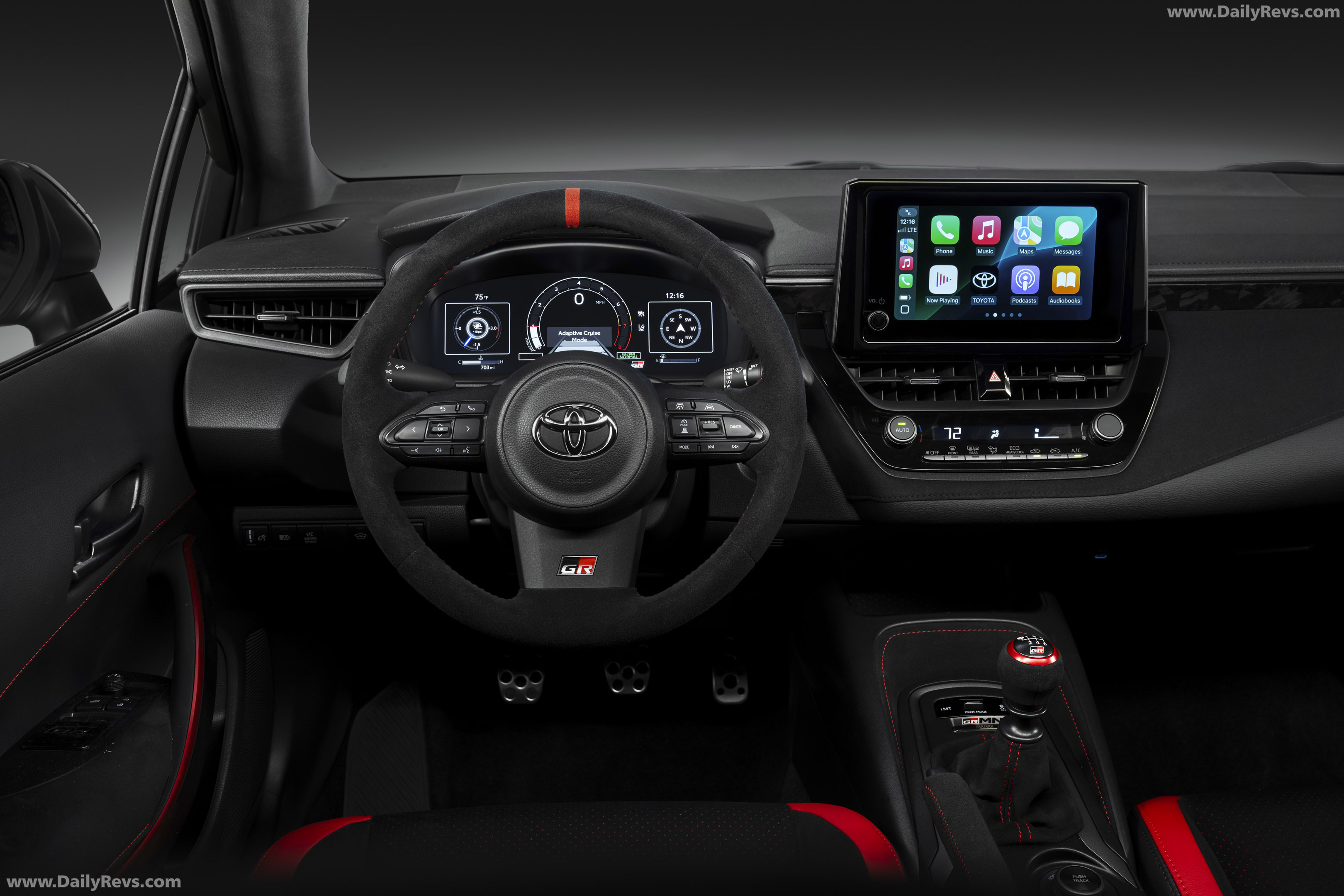 2026 Toyota GRMN Corolla Gravel Interior