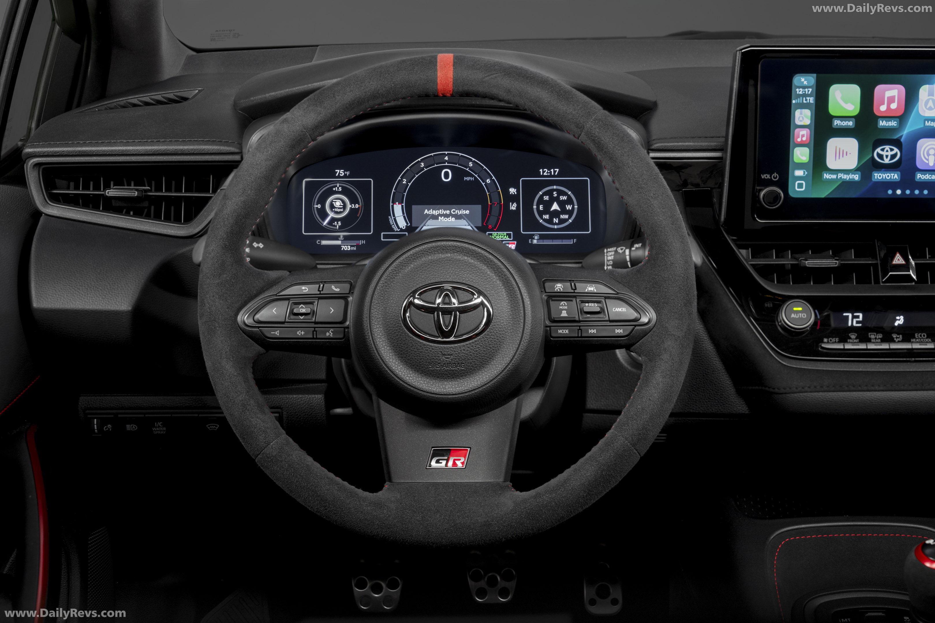 2026 Toyota GRMN Corolla Gravel Interior