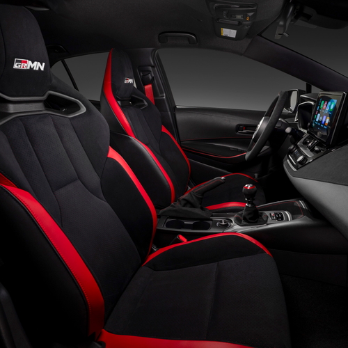2026 Toyota GRMN Corolla Gravel Interior