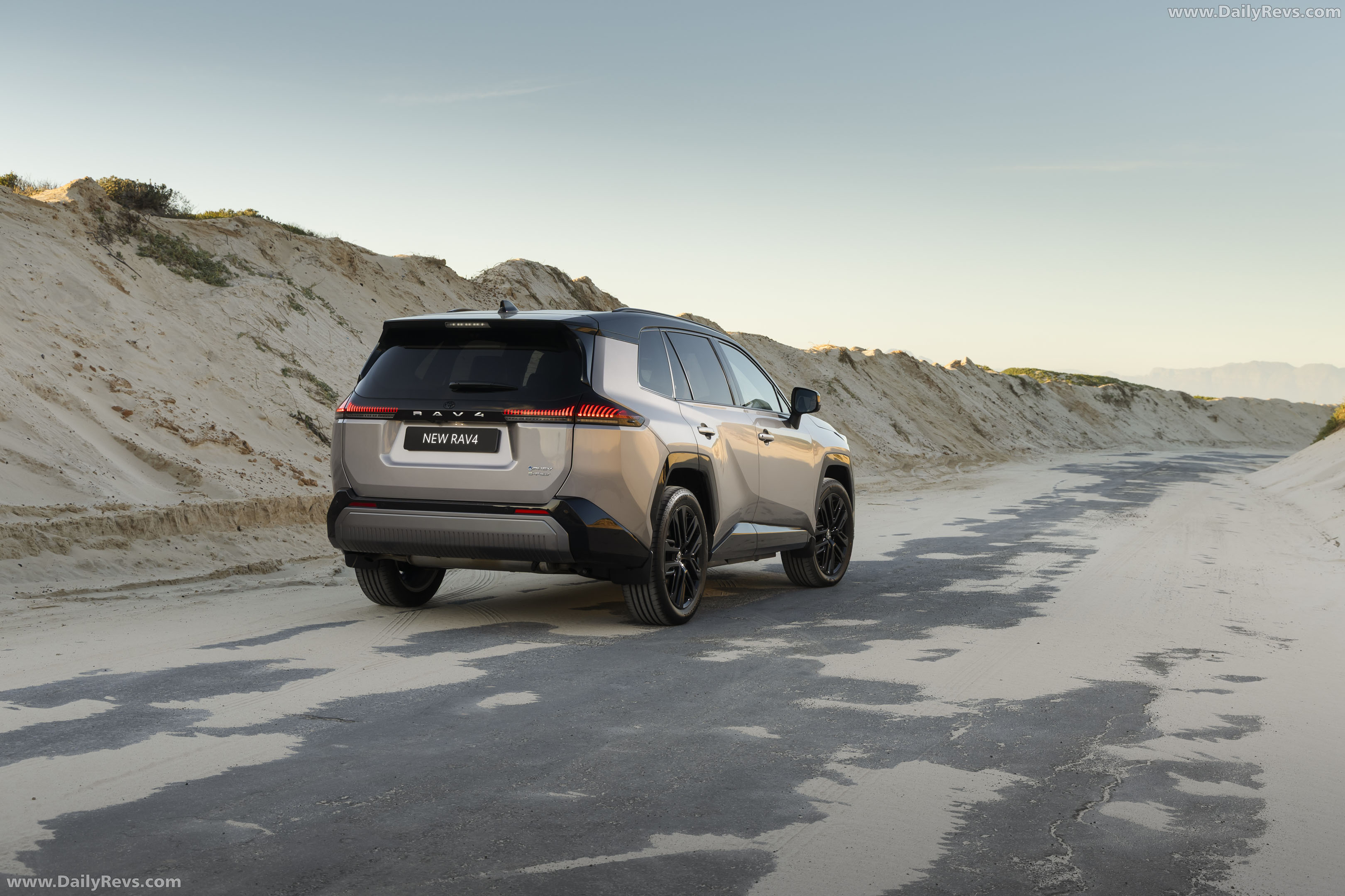 2026 Toyota RAV4 Plug in Hybrid South African Version Rear View