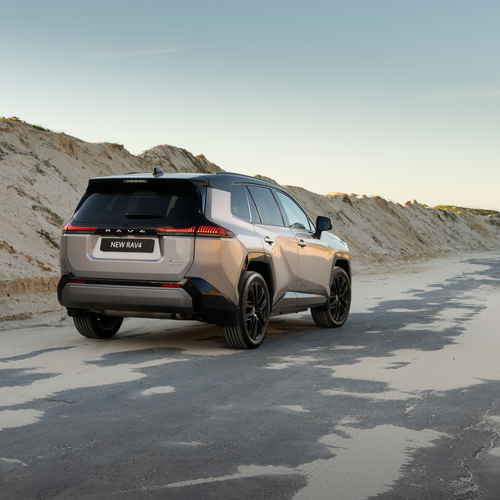 2026 Toyota RAV4 Plug in Hybrid South African Version Rear View