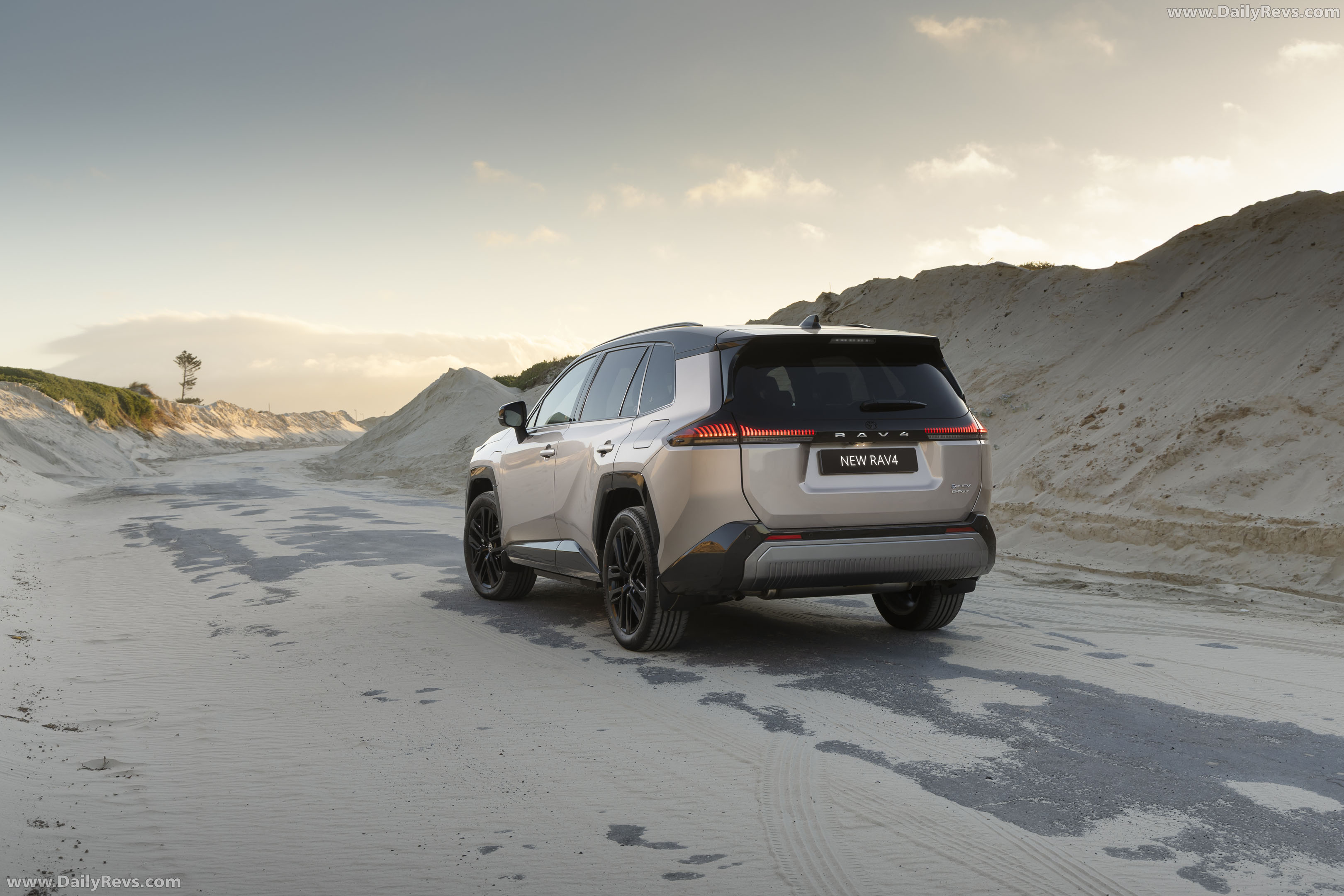 2026 Toyota RAV4 Plug in Hybrid South African Version Rear View