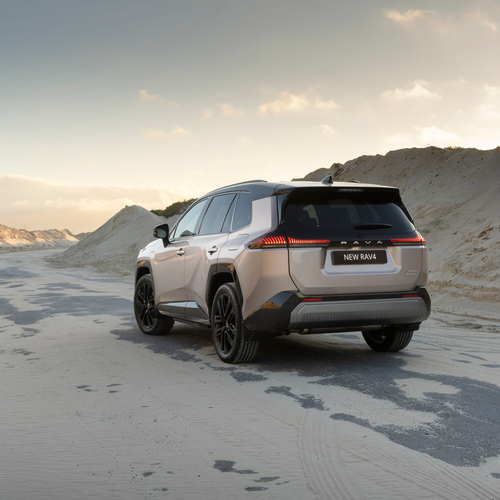 2026 Toyota RAV4 Plug in Hybrid South African Version Rear View
