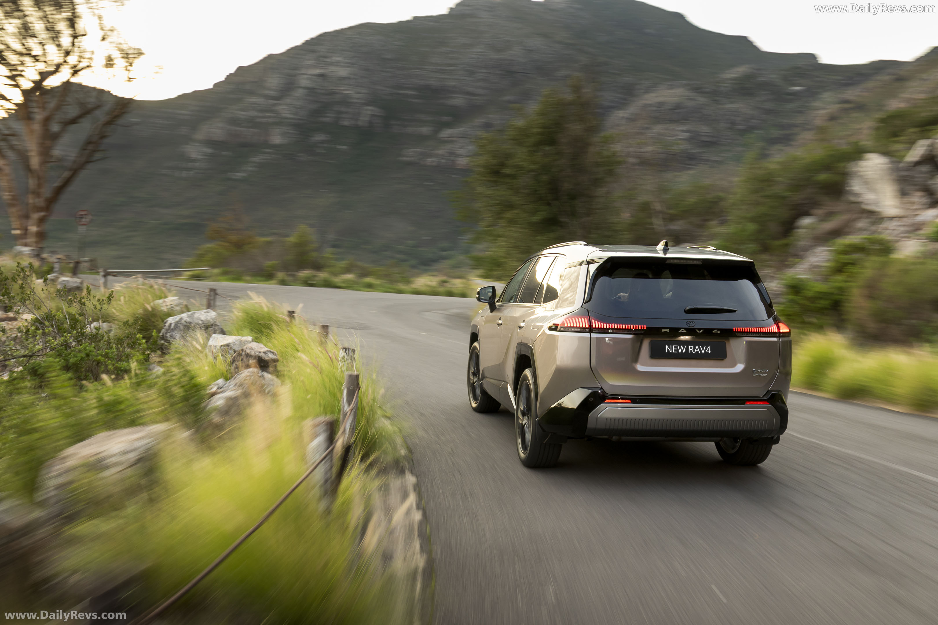 2026 Toyota RAV4 Plug in Hybrid South African Version Rear View