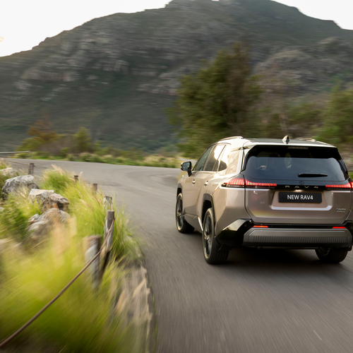 2026 Toyota RAV4 Plug in Hybrid South African Version Rear View