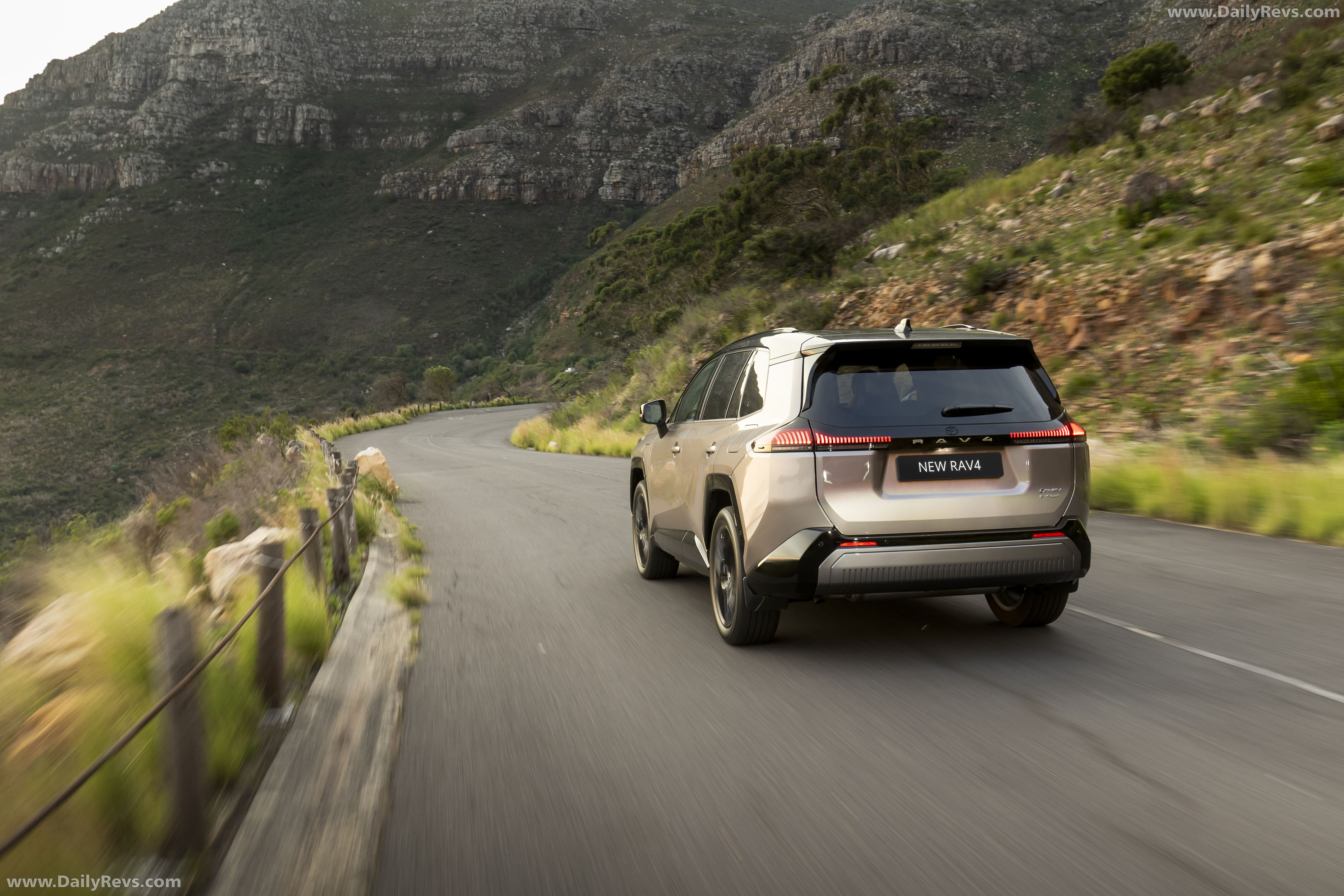 2026 Toyota RAV4 Plug in Hybrid South African Version Rear View