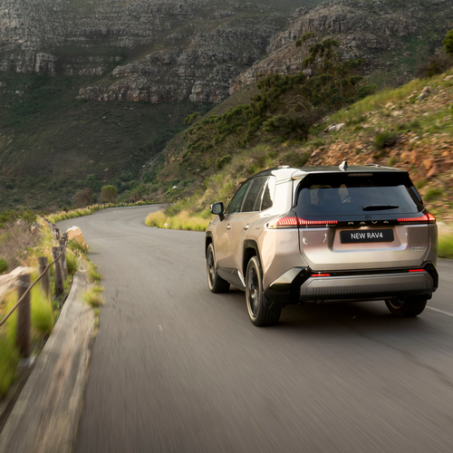 2026 Toyota RAV4 Plug in Hybrid South African Version Rear View