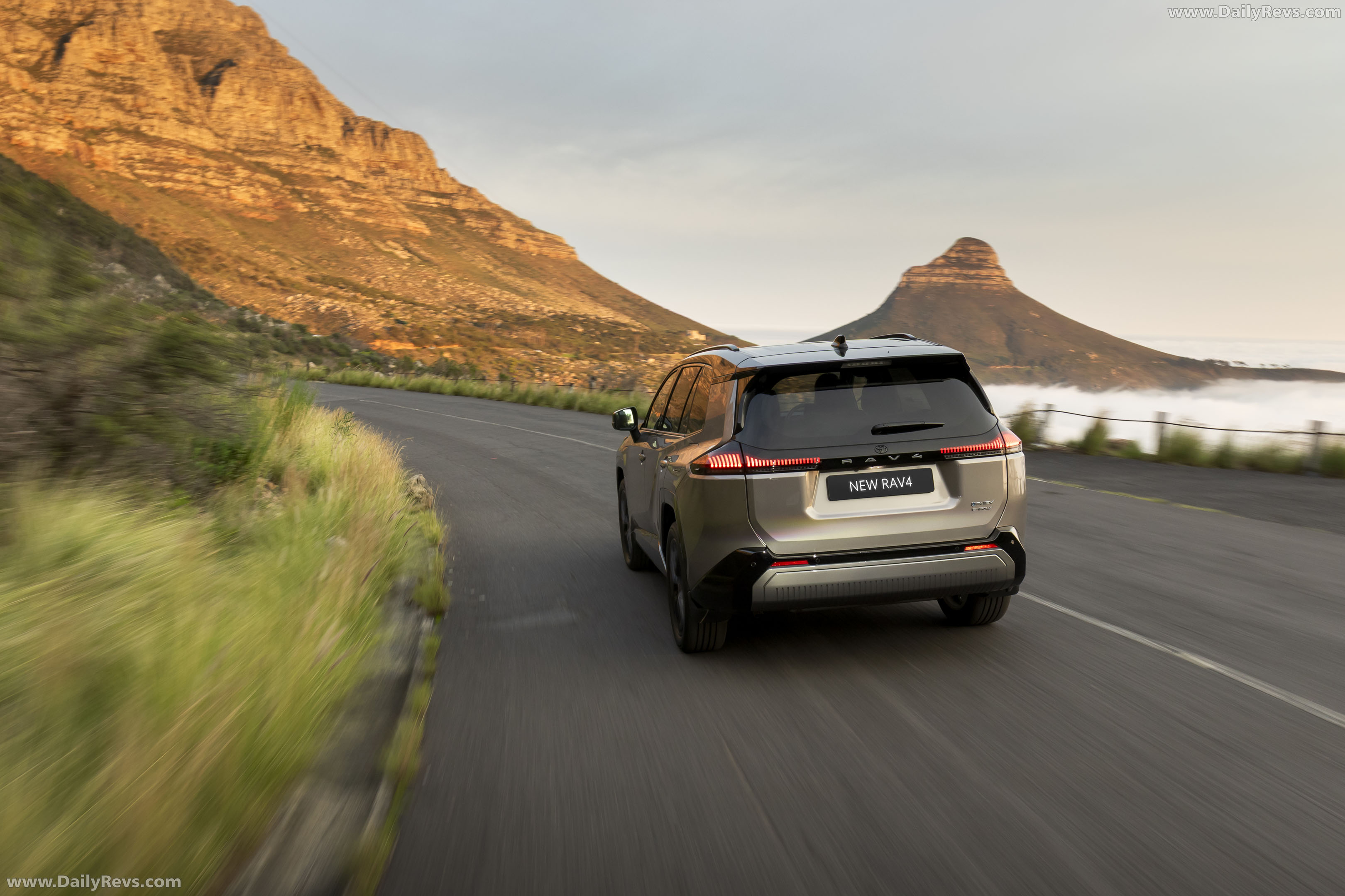 2026 Toyota RAV4 Plug in Hybrid South African Version Rear View