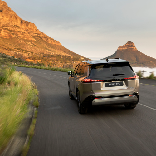 2026 Toyota RAV4 Plug in Hybrid South African Version Rear View