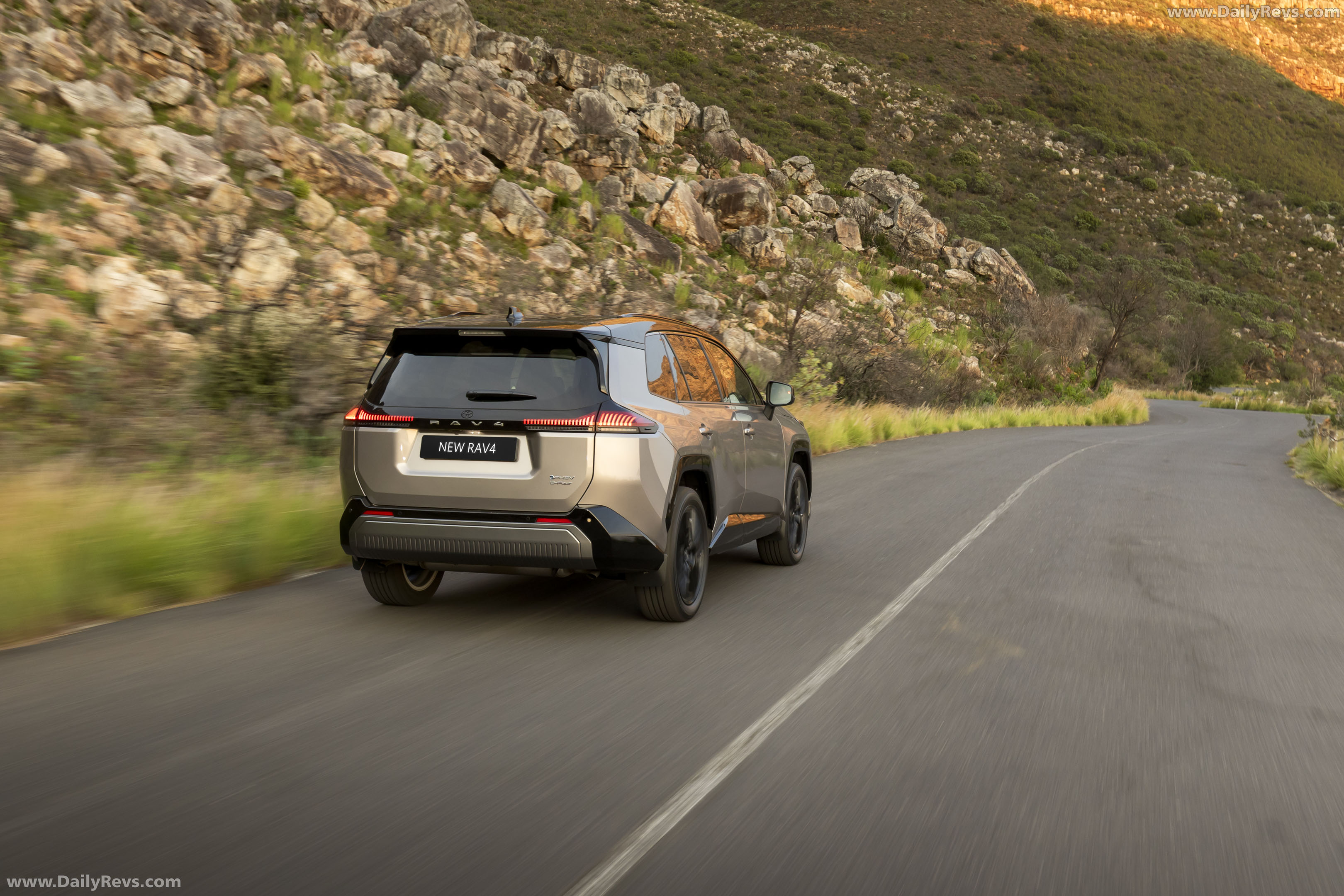 2026 Toyota RAV4 Plug in Hybrid South African Version Rear View