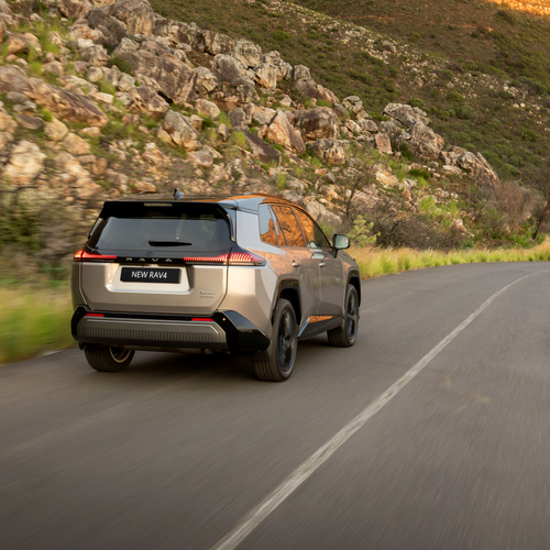 2026 Toyota RAV4 Plug in Hybrid South African Version Rear View