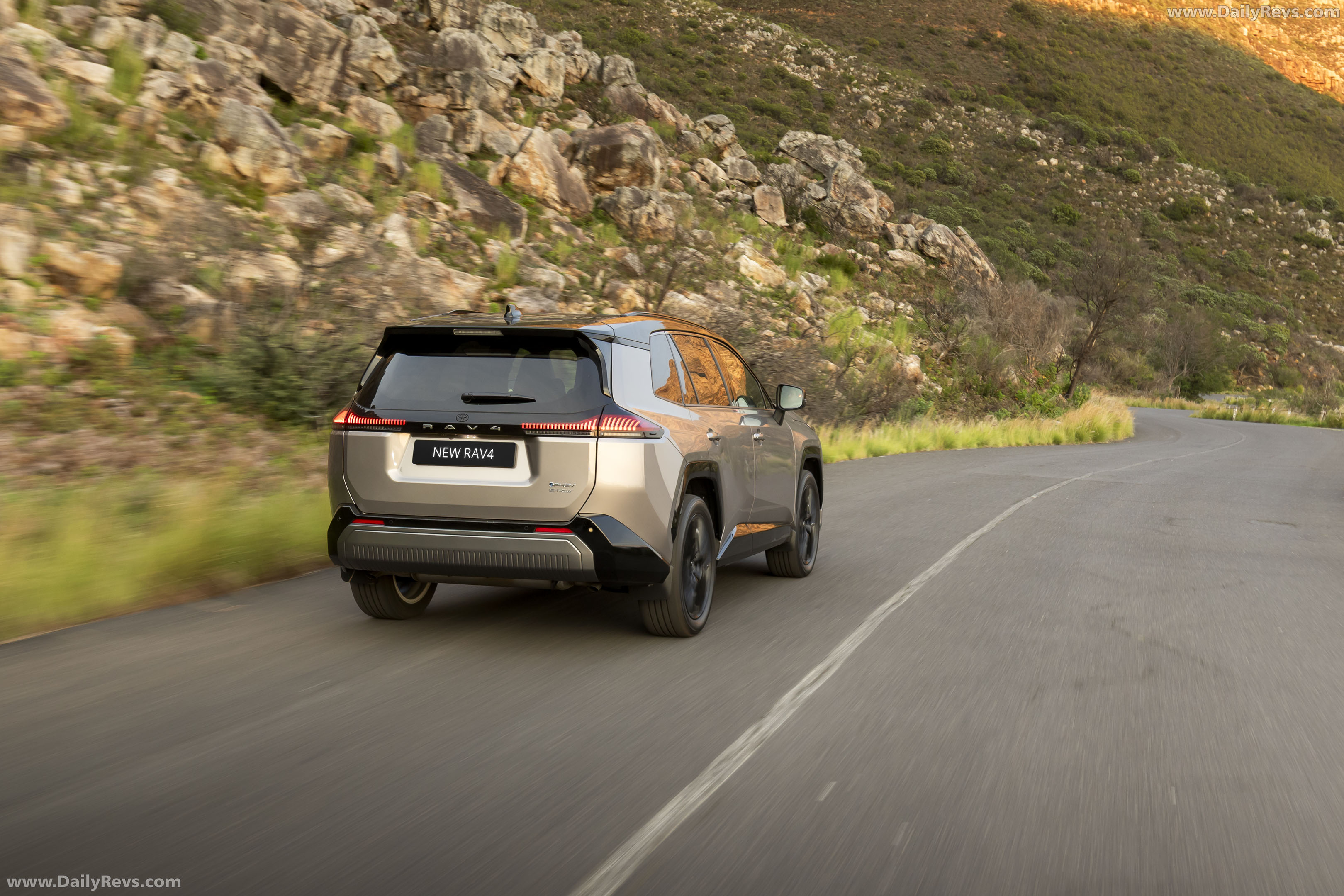 2026 Toyota RAV4 Plug in Hybrid South African Version Rear View