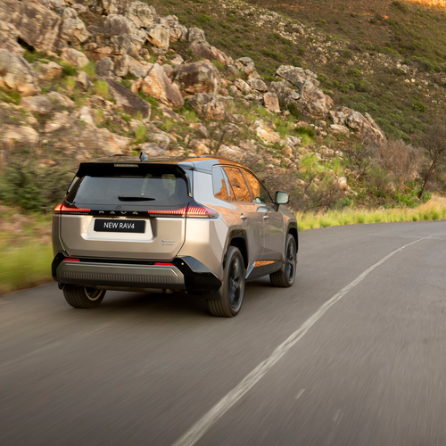 2026 Toyota RAV4 Plug in Hybrid South African Version Rear View