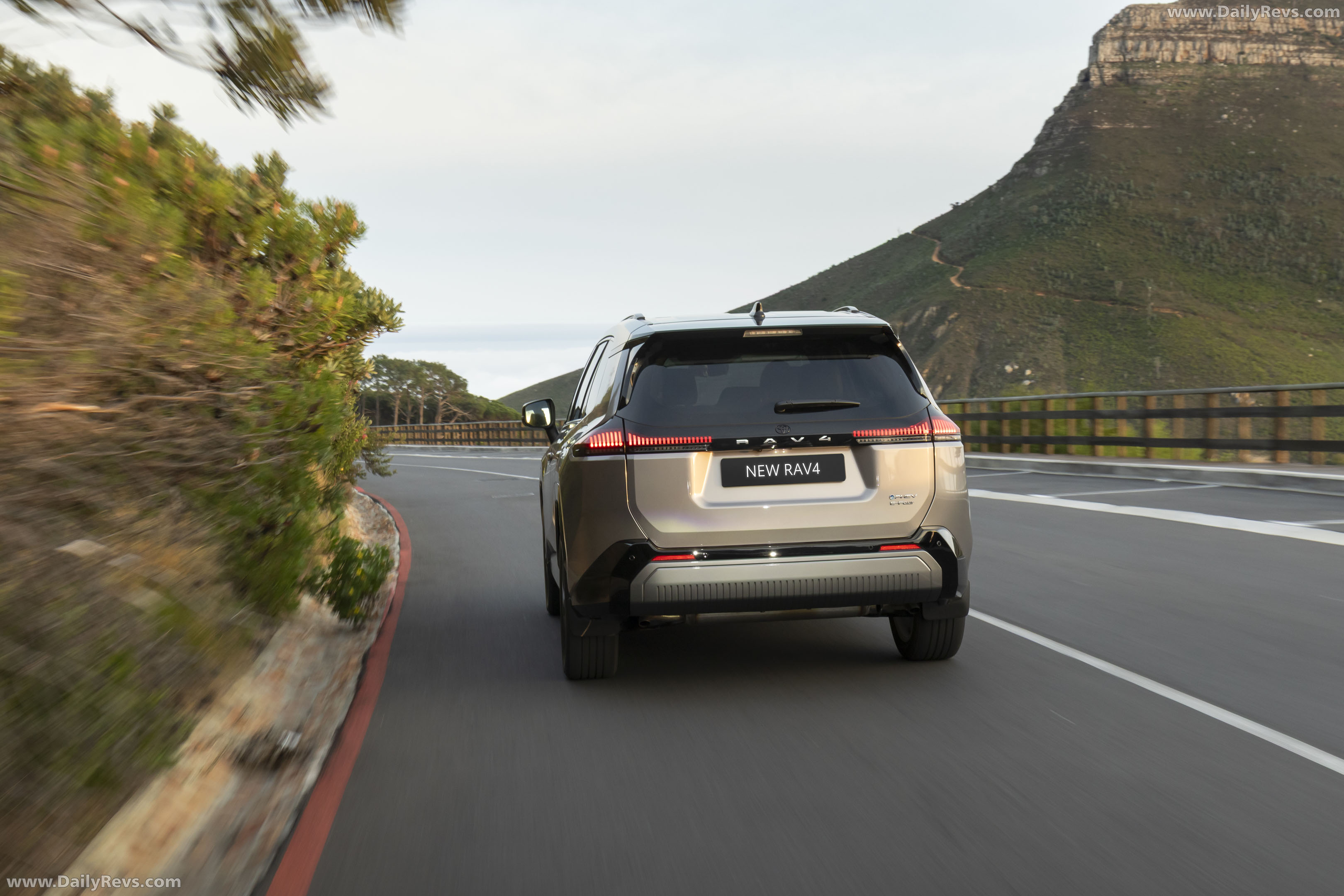 2026 Toyota RAV4 Plug in Hybrid South African Version Rear View