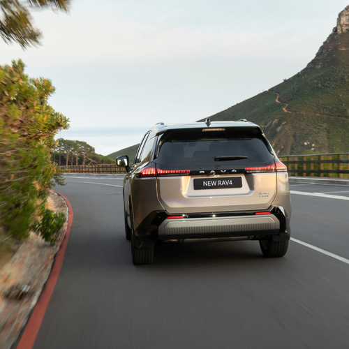 2026 Toyota RAV4 Plug in Hybrid South African Version Rear View