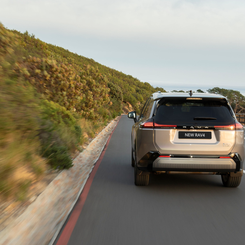 2026 Toyota RAV4 Plug in Hybrid South African Version Rear View