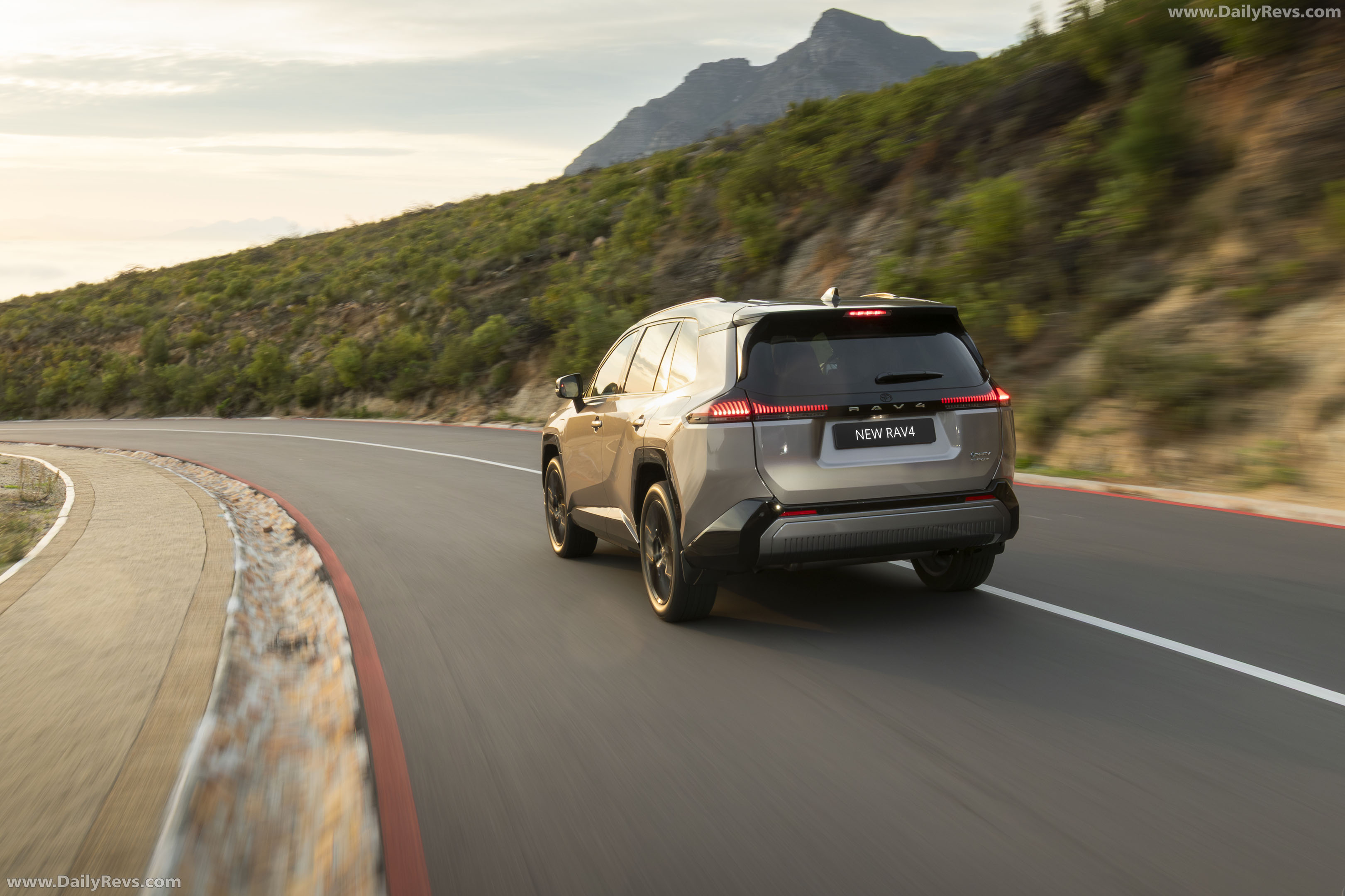 2026 Toyota RAV4 Plug in Hybrid South African Version Rear View