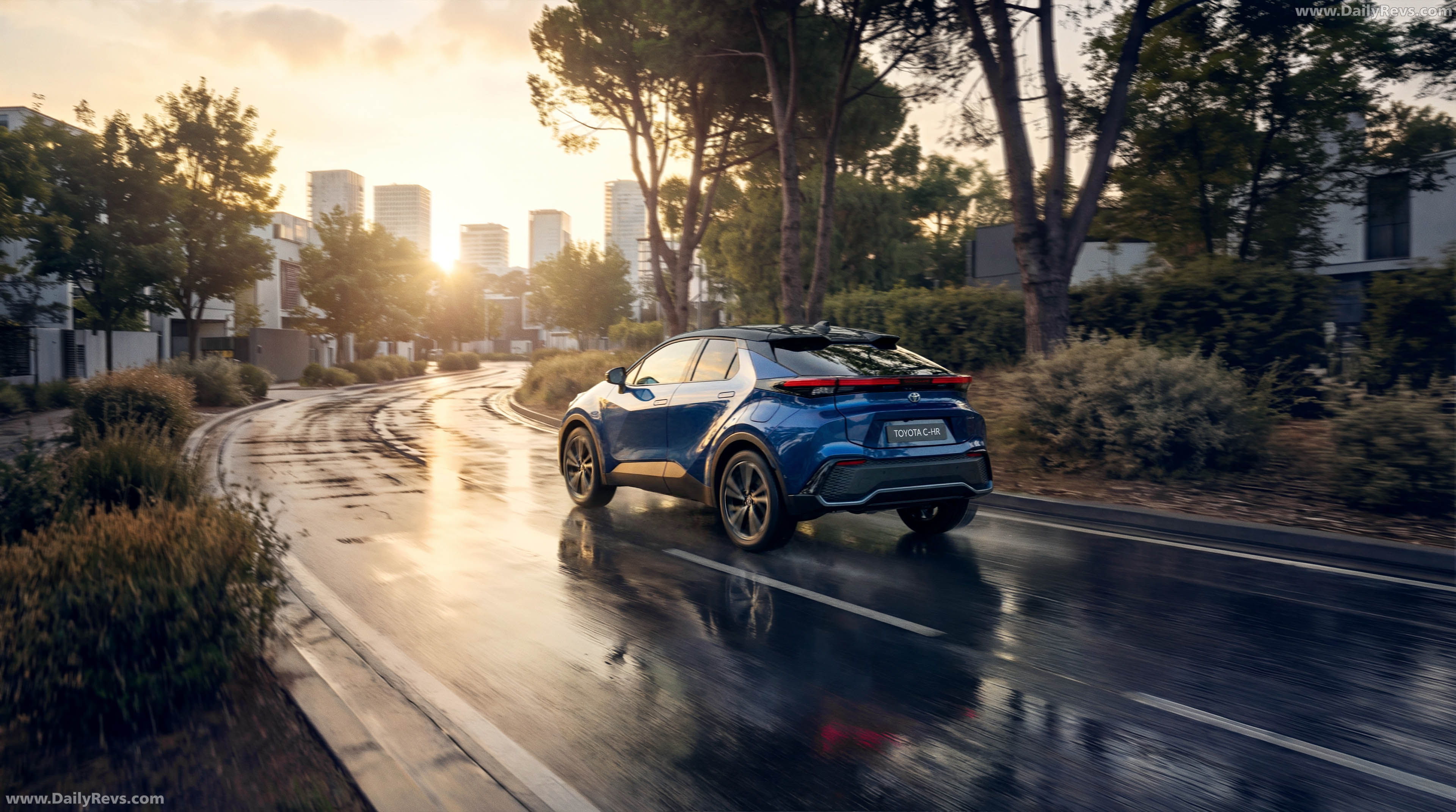 2026 Toyota C-HR European Version Rear View