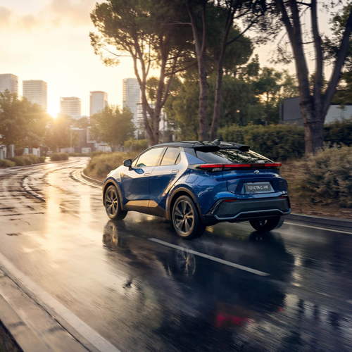 2026 Toyota C-HR European Version Rear View