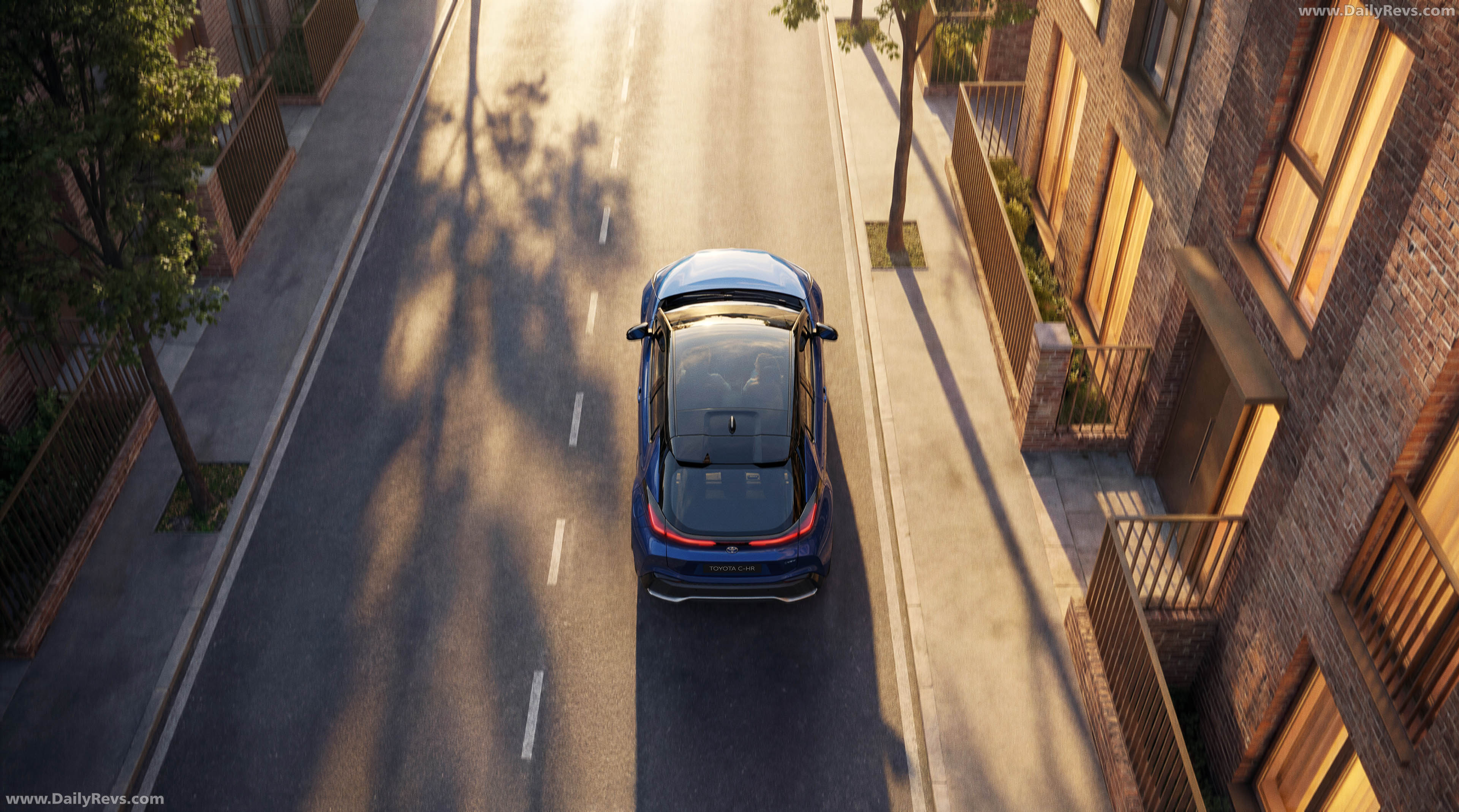2026 Toyota C-HR European Version Top View